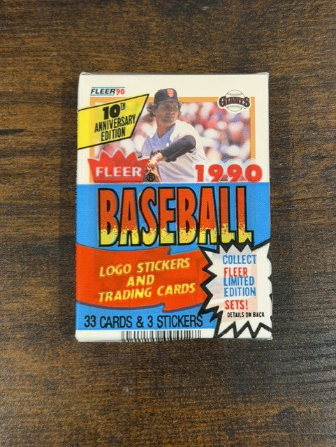 1990 Fleer Baseball Jumbo Pack