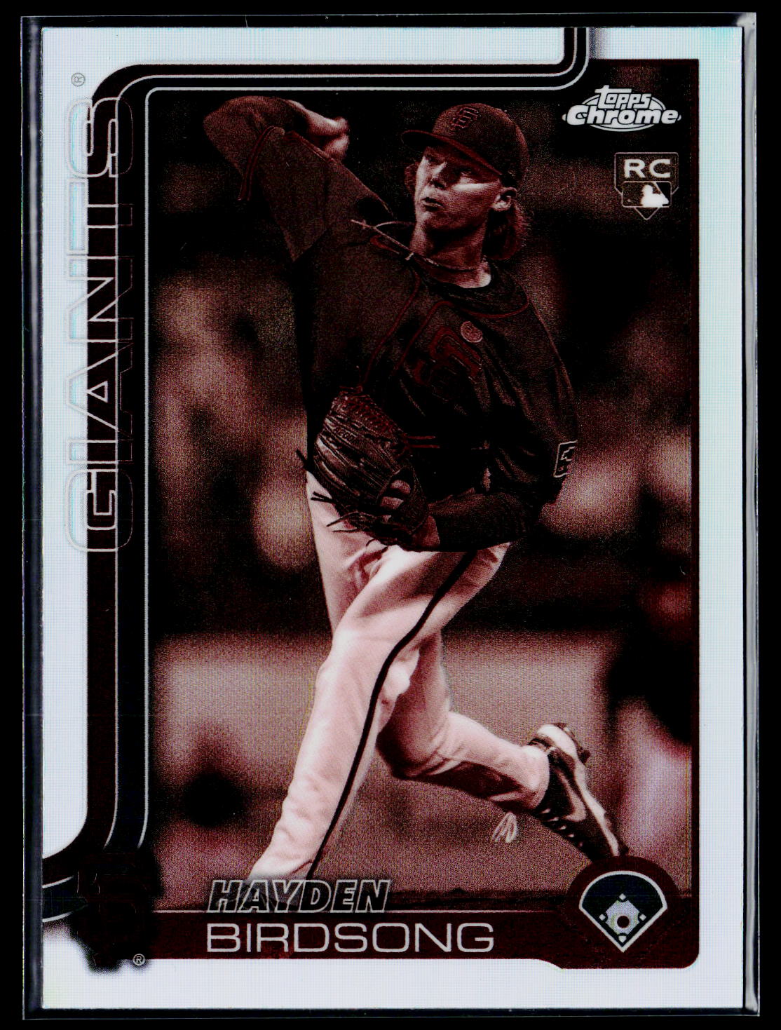 2025 Topps Chrome #138 Hayden Birdsong Sepia Refractors Rookie