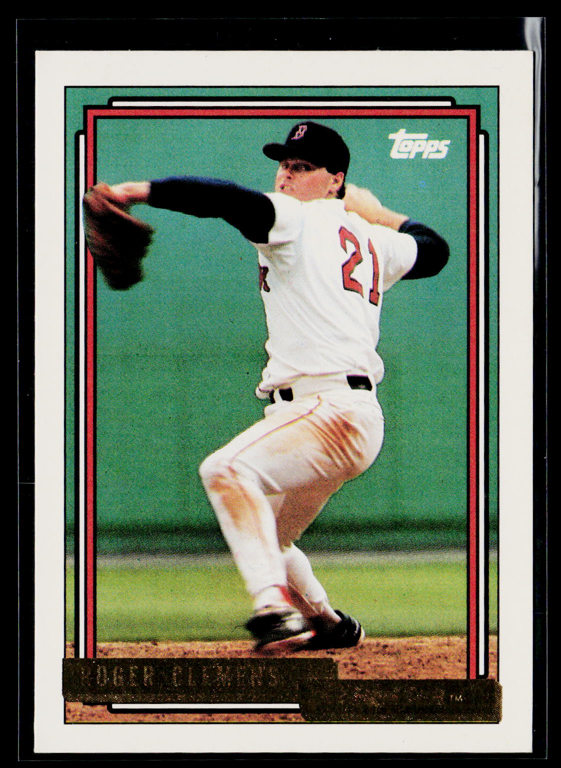 1992 Topps #150 Roger Clemens Gold