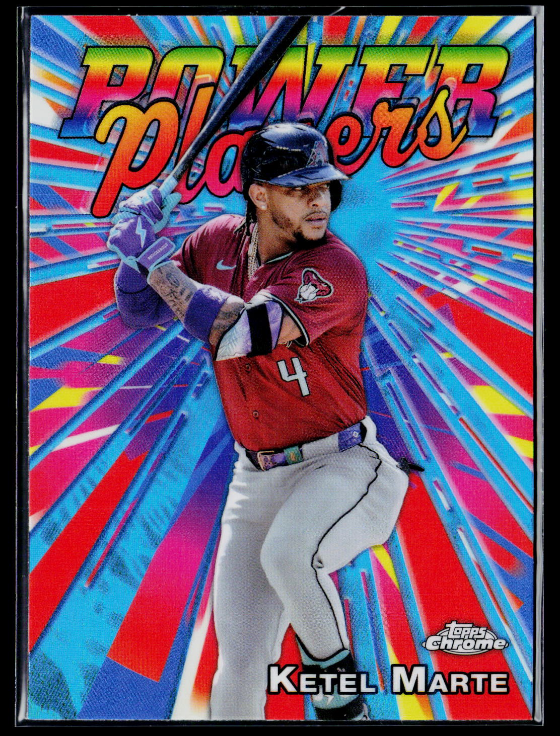 2025 Topps Chrome #PP-4 Ketel Marte Power Players