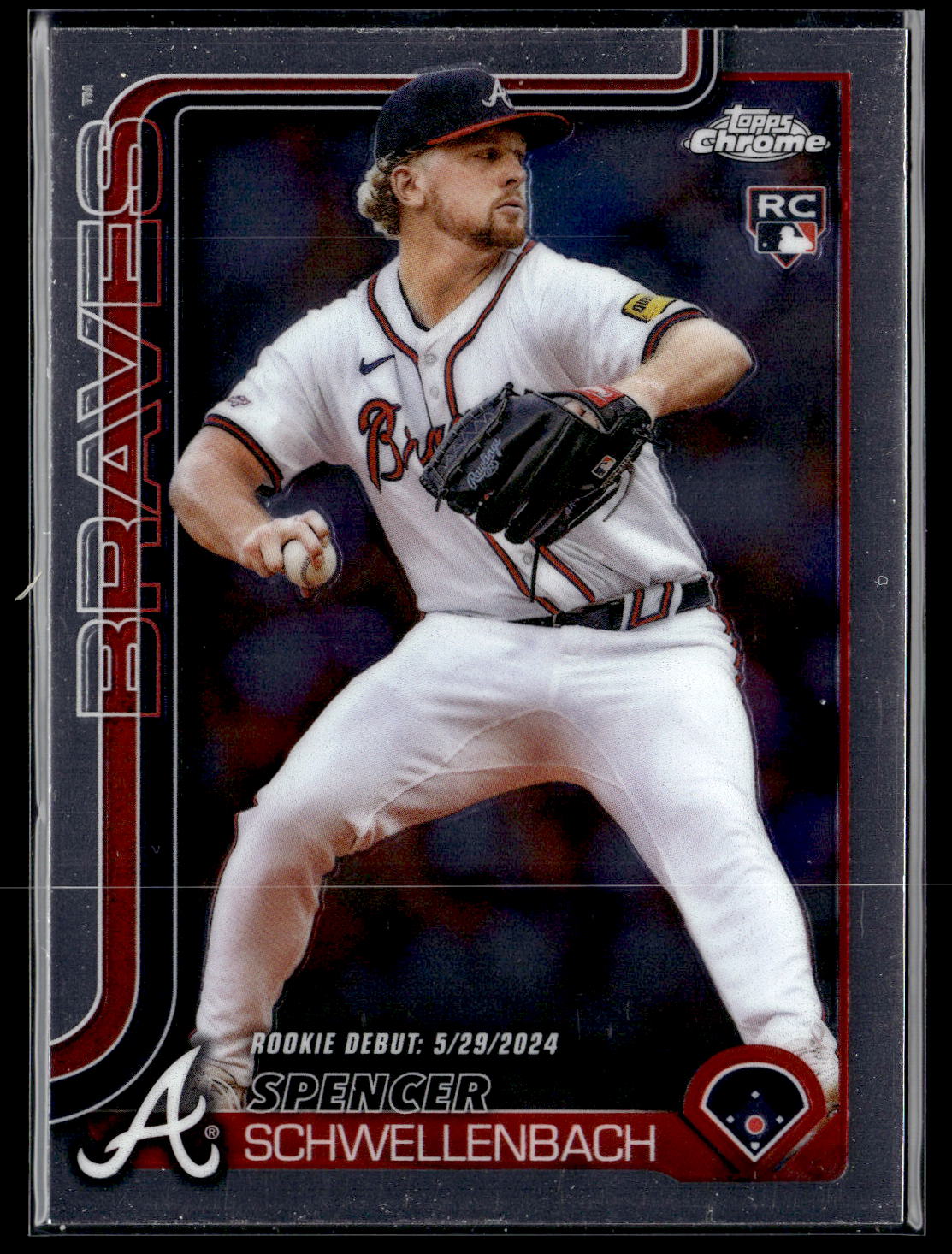 2025 Topps Chrome Update #USC132 Spencer Schwellenbach