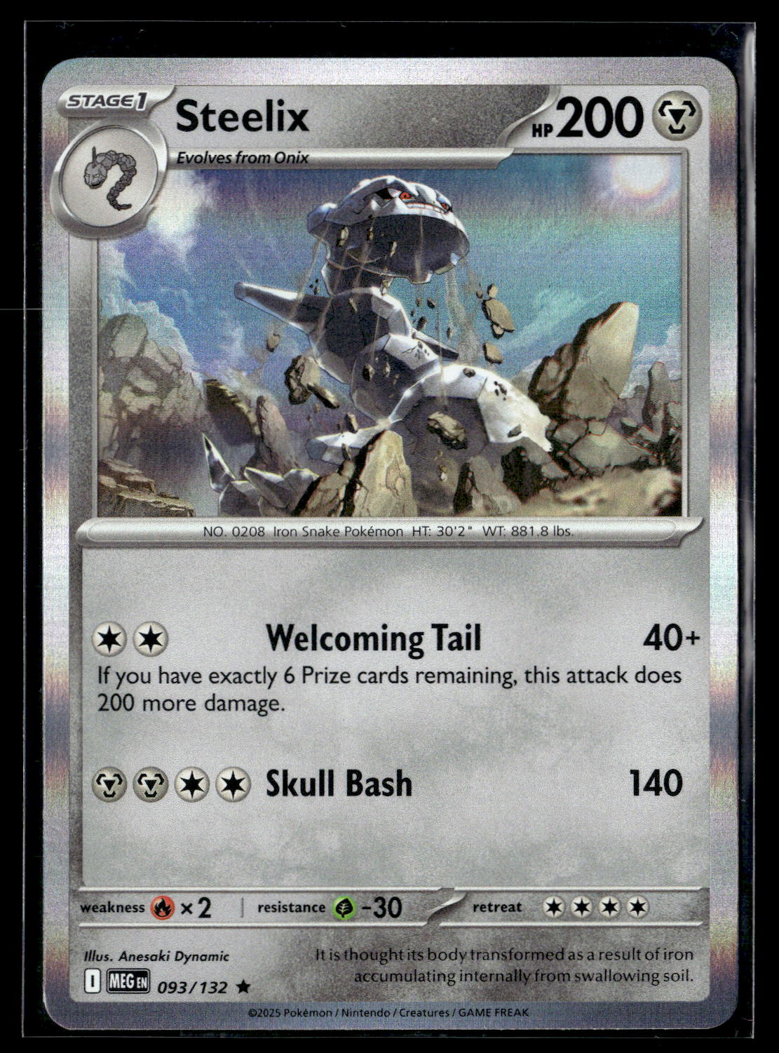 ME01: Mega Evolution #093/132 Steelix