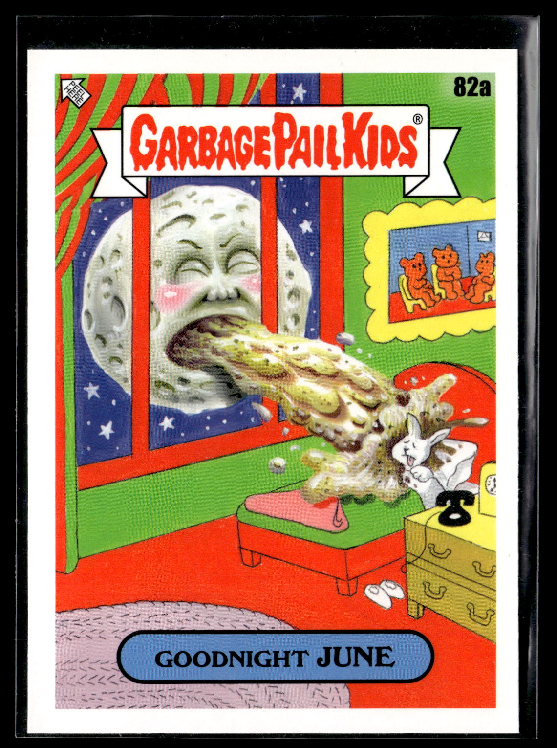 2022 Topps Garbage Pail Kids: Book Worms #82a Goodnight June