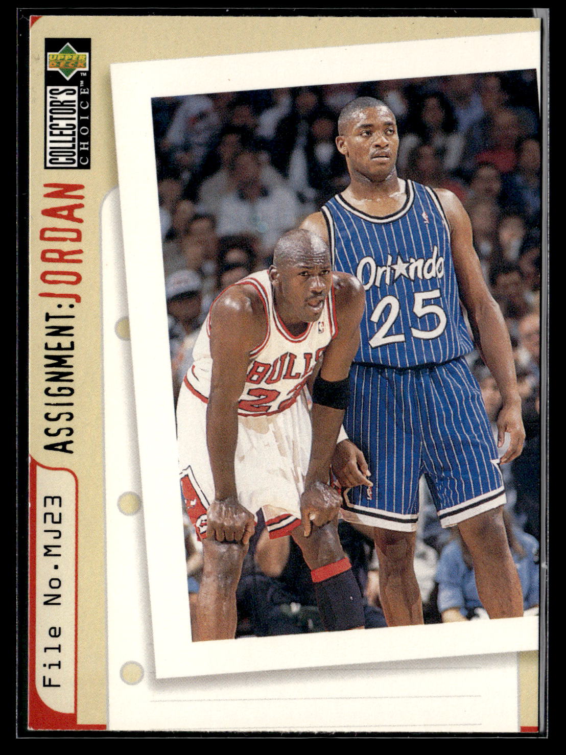 1996-97 Collector's Choice #362 Michael Jordan/Nick Anderson