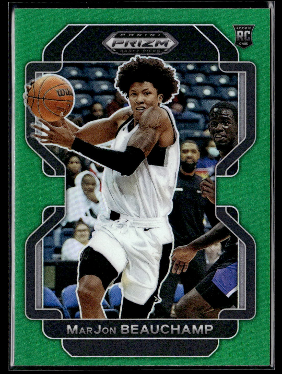 2022 Panini Prizm Draft Picks #72 MarJon Beauchamp Green