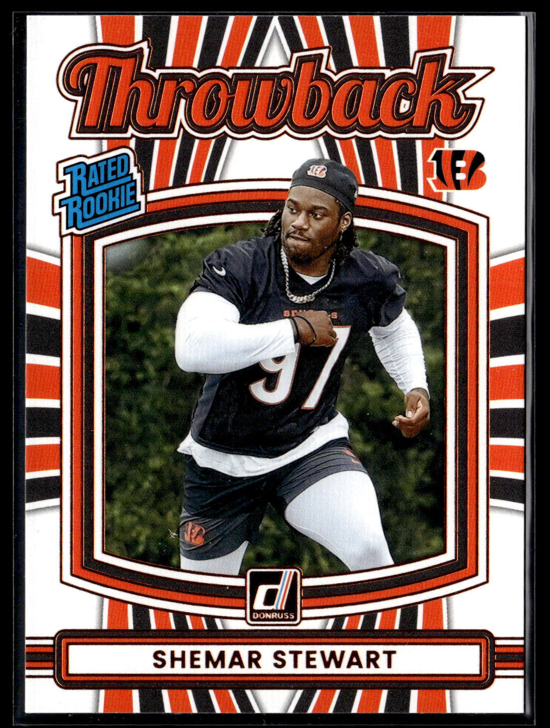 2025 Donruss #35 Shemar Stewart Rated Rookies Throwback
