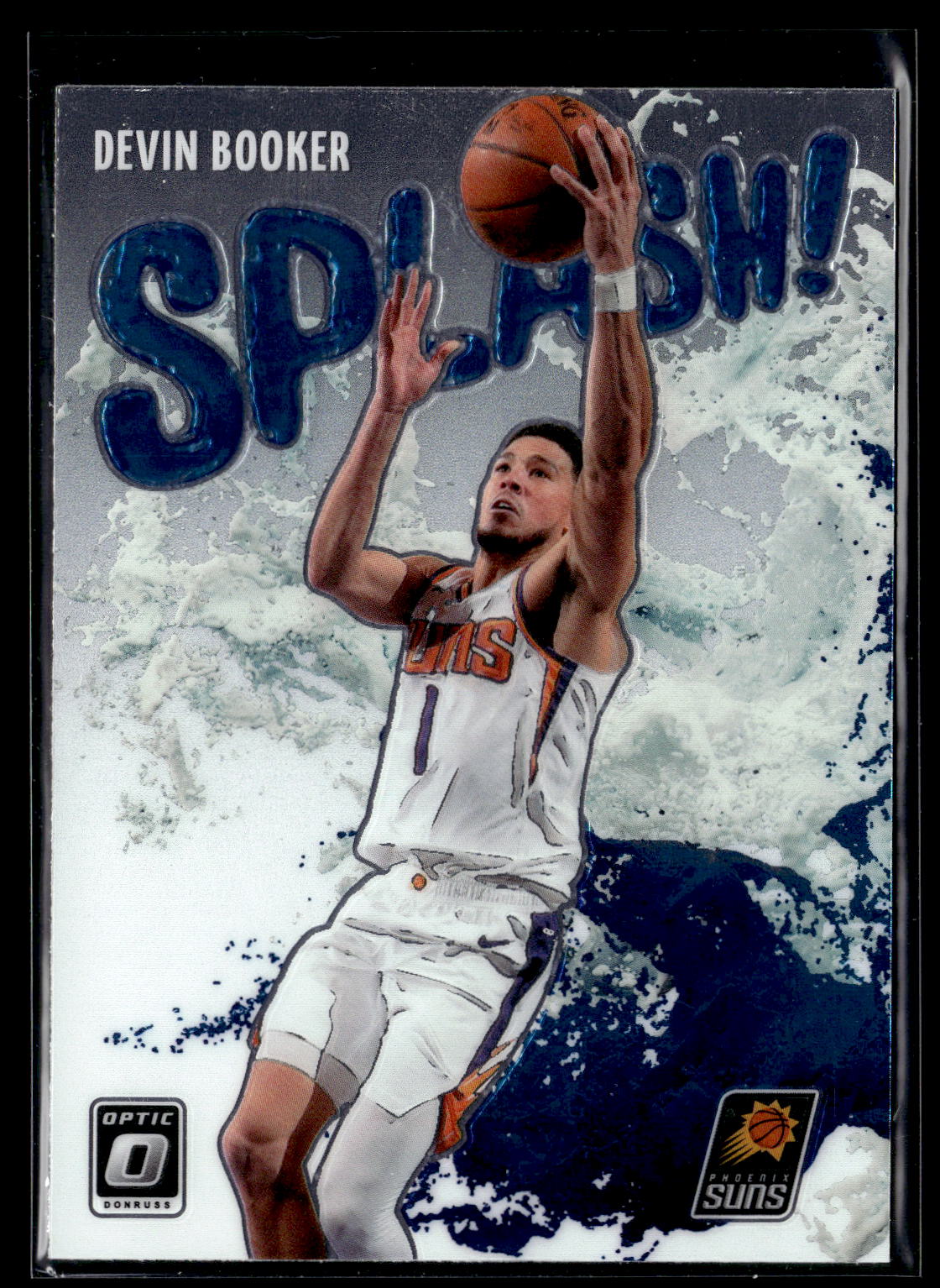 2021-22 Donruss Optic #13 Devin Booker Splash!