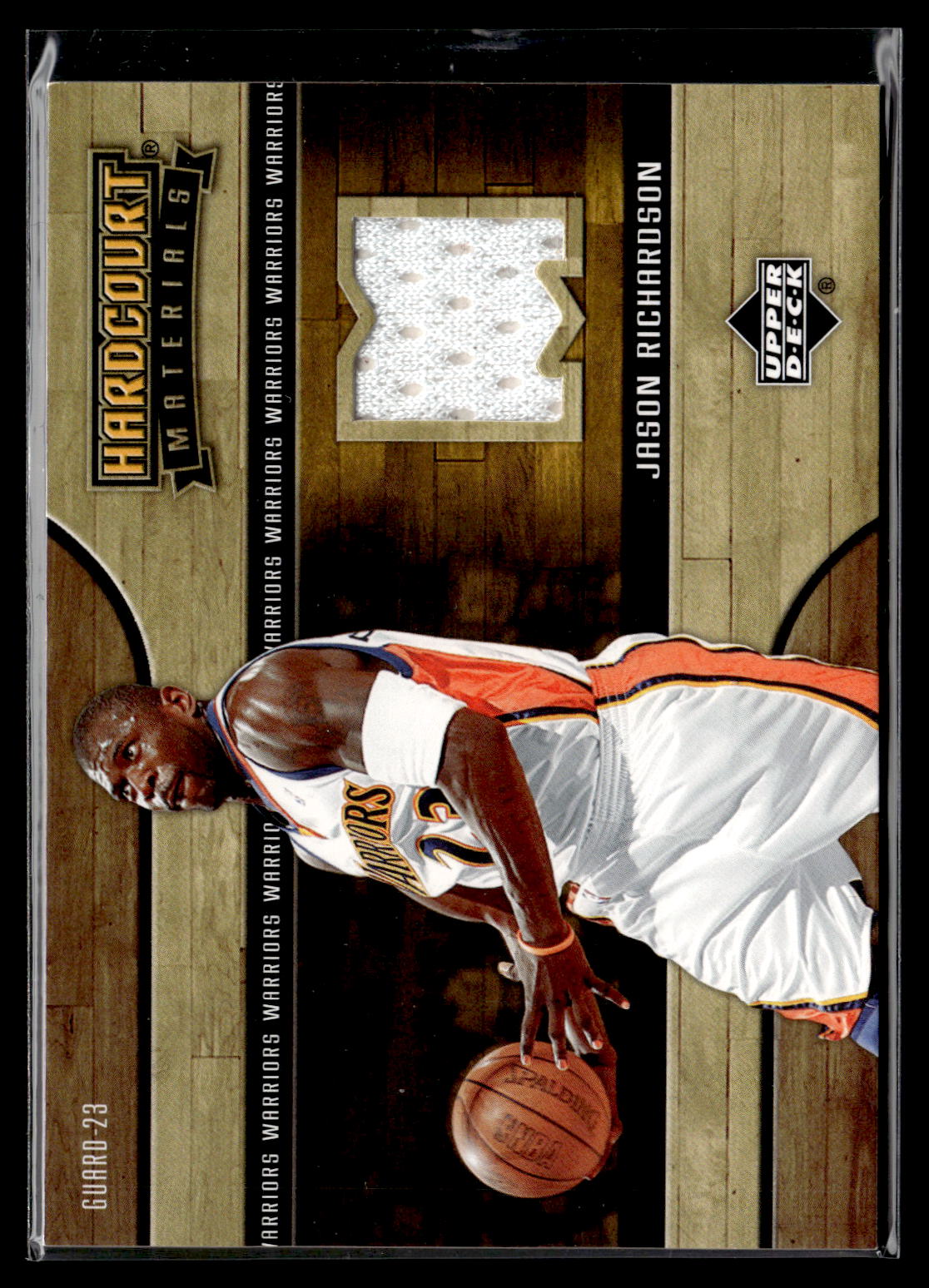 2006-07 Upper Deck Hardcourt #HM-JR Jason Richardson Materials