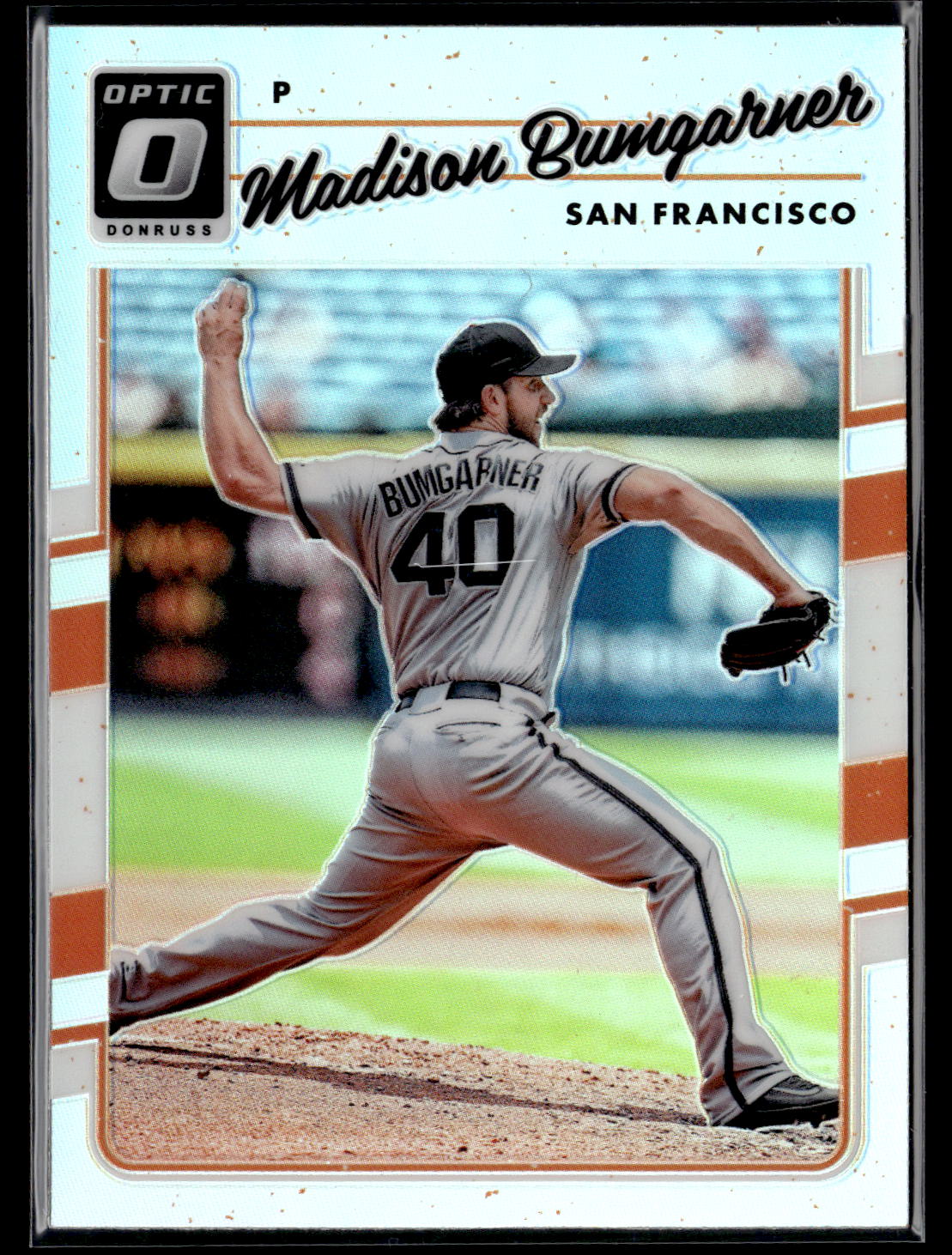 2017 Donruss Optic #135 Madison Bumgarner Holo