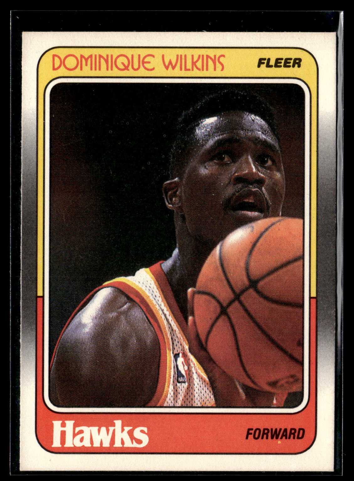 1988-89 Fleer #5 Dominique Wilkins