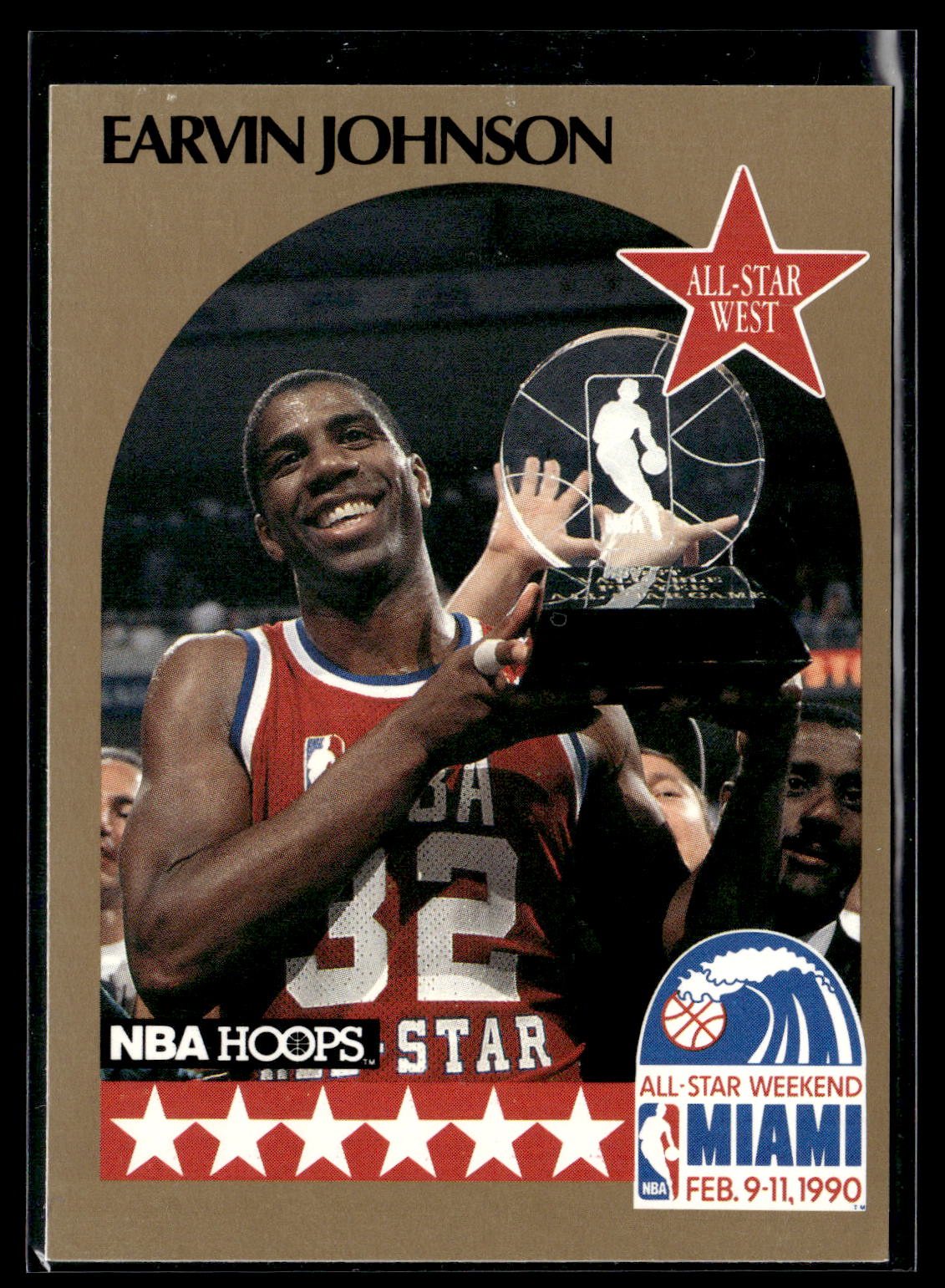 1990-91 Hoops #18 Earvin Johnson