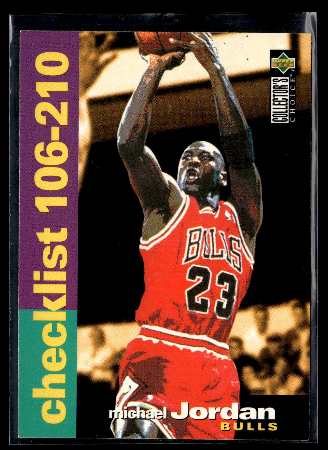 1995-96 Collector's Choice #210 Michael Jordan
