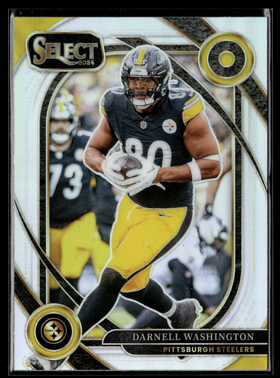 2024 Panini Select #244 Darnell Washington Silver Prizm