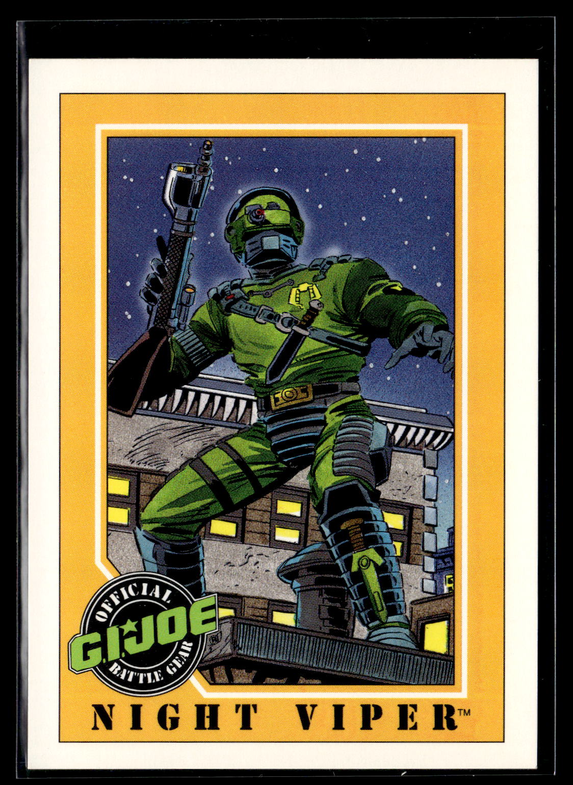 1991 Impel G.I. Joe #82 Night Viper