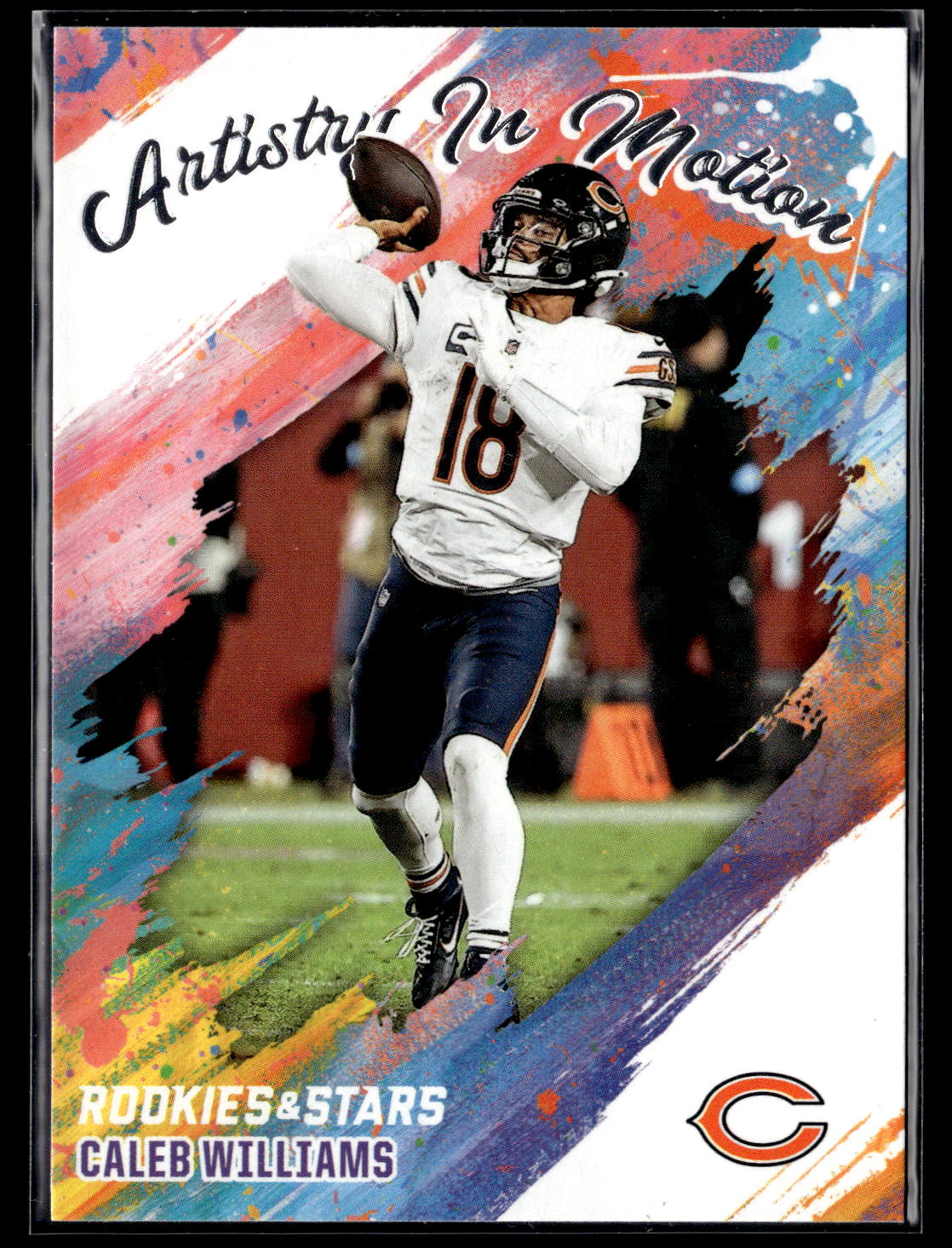 2025 Panini Rookies & Stars #5 Caleb Williams Artistry in Motion