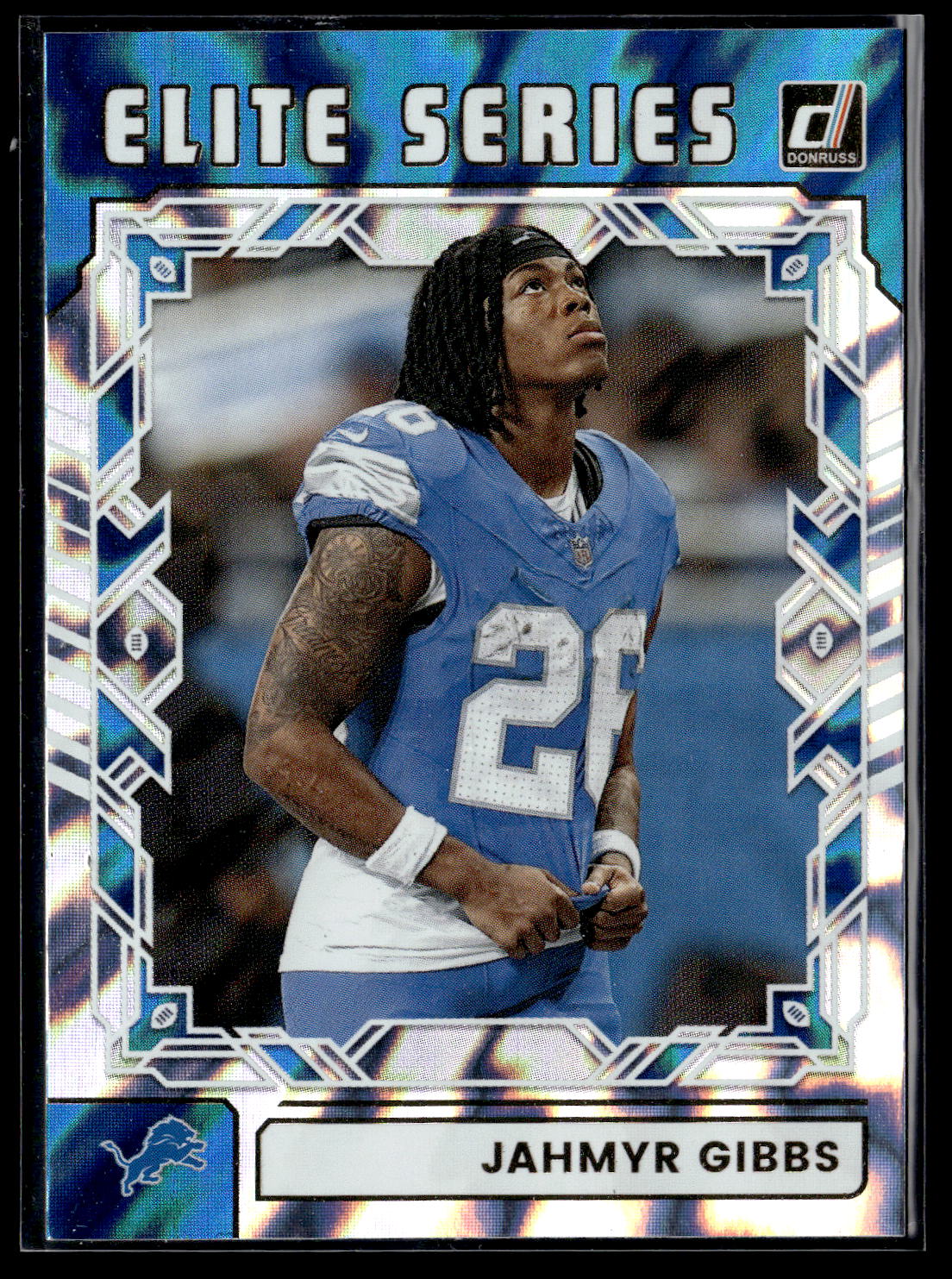 2025 Donruss #TES-JGI Jahmyr Gibbs The Elite Series