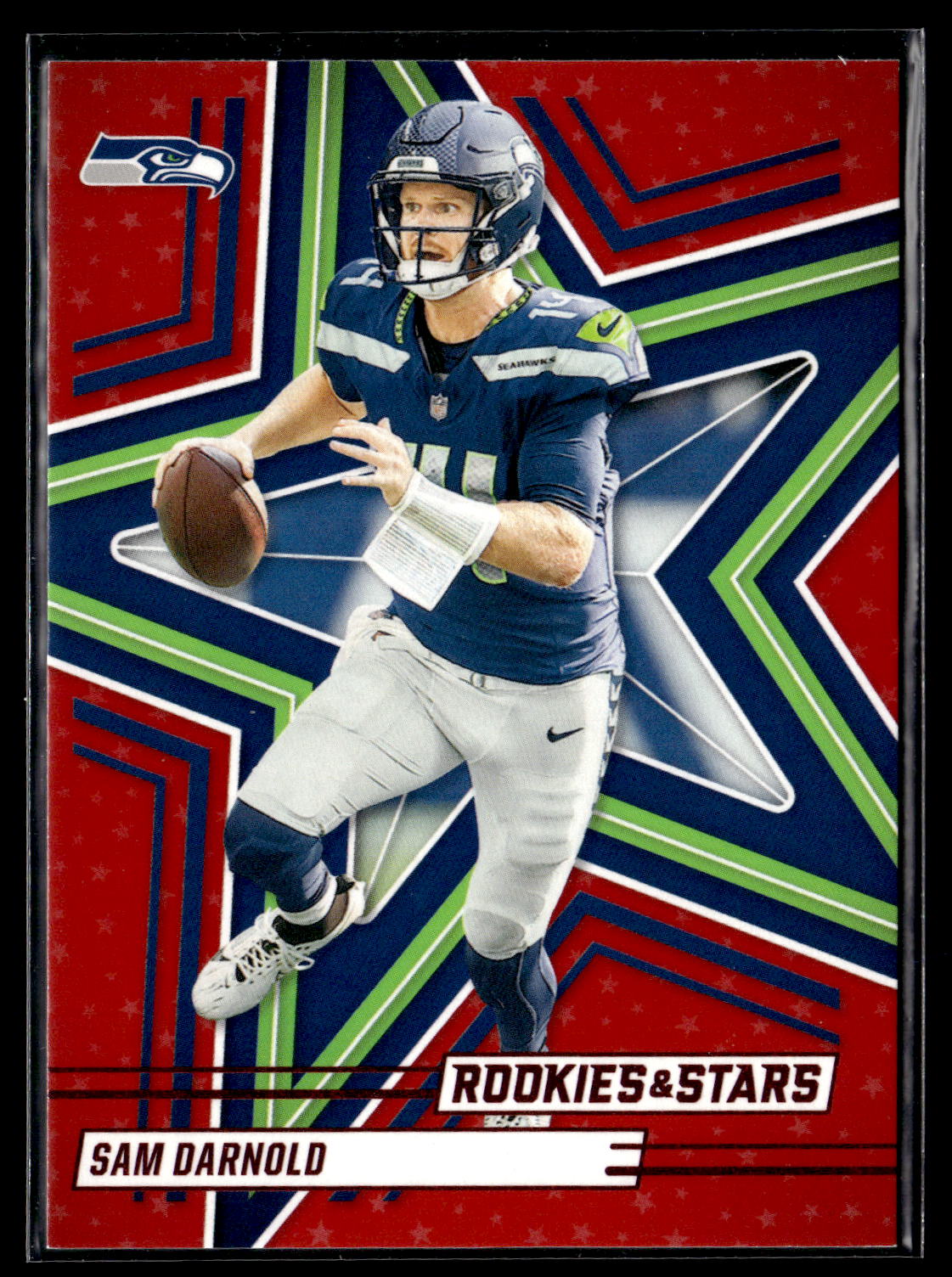 2025 Panini Rookies & Stars #24 Sam Darnold Red