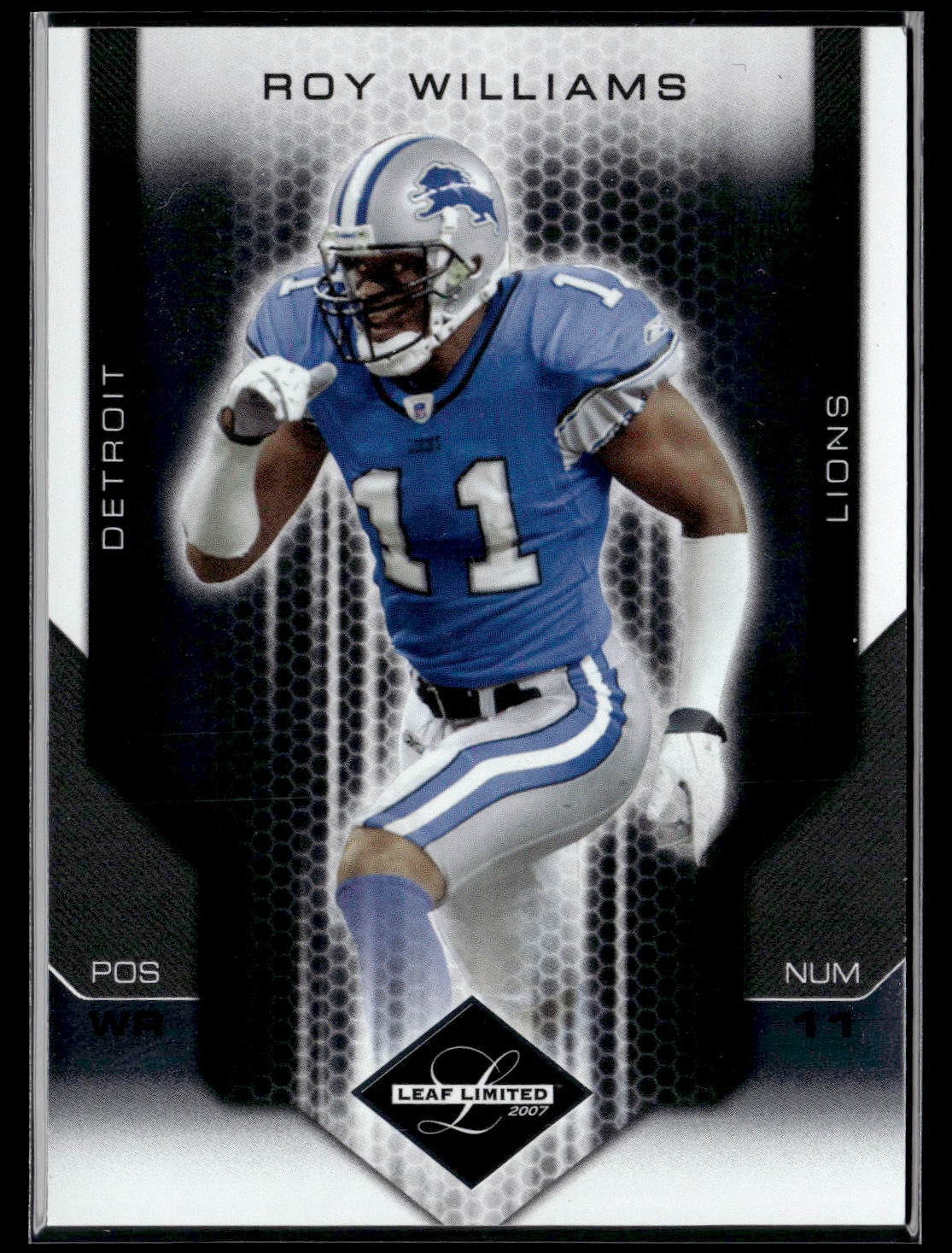 2007 Leaf Limited #34 Roy Williams