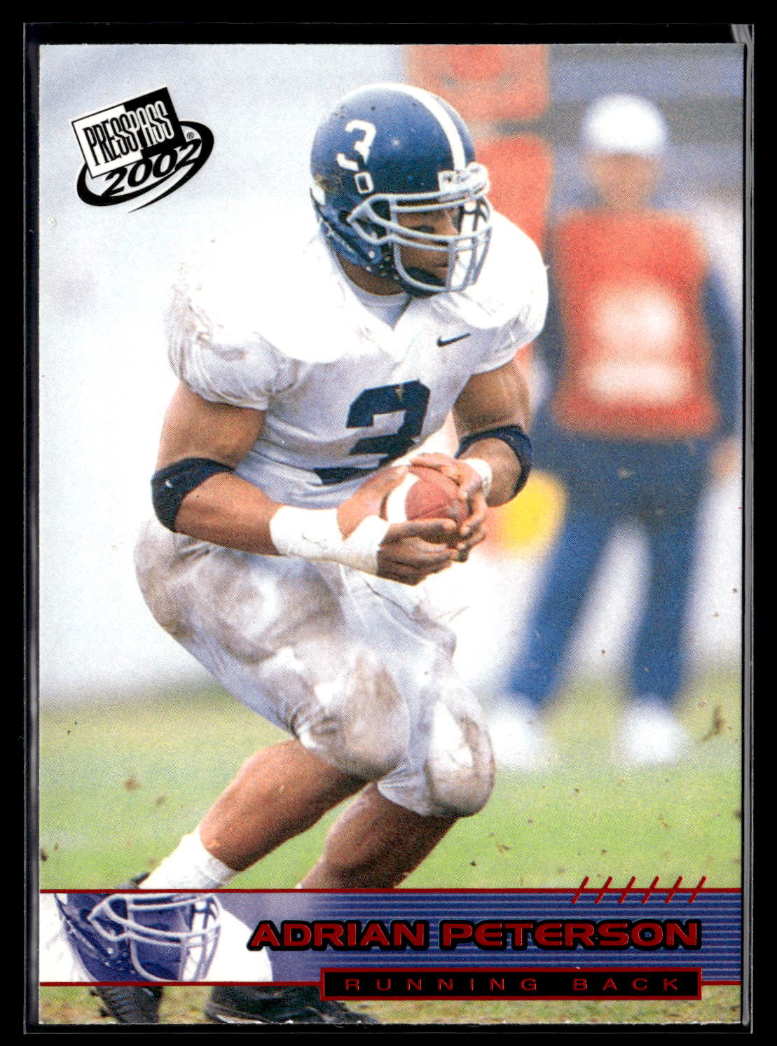2002 Press Pass #T16 Adrian Peterson Torquers