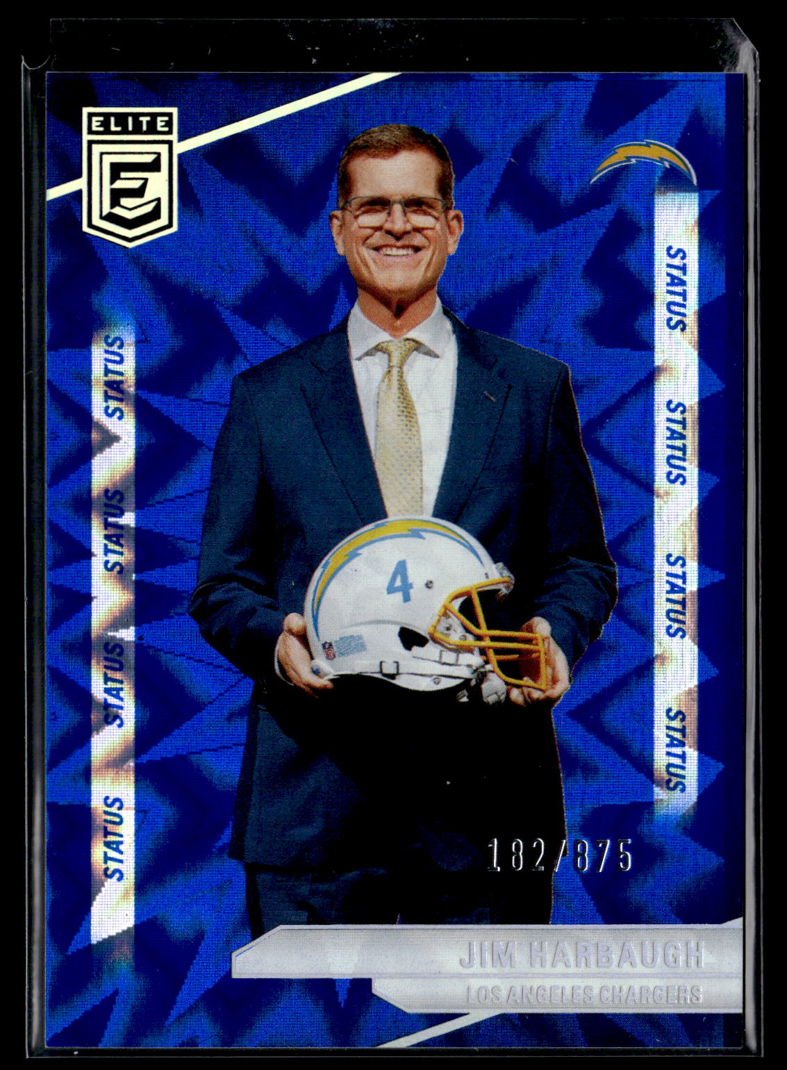 2024 Donruss Elite #100 Jim Harbaugh Status Explosion