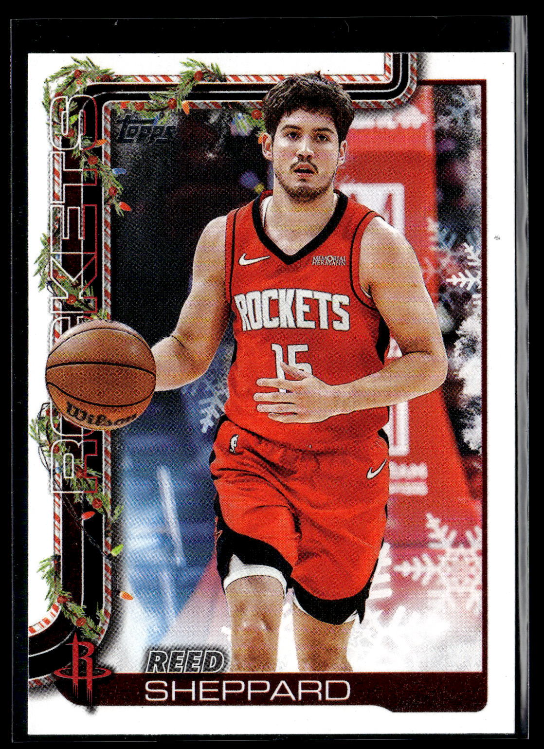 2025-26 Topps Holiday #H143 Reed Sheppard