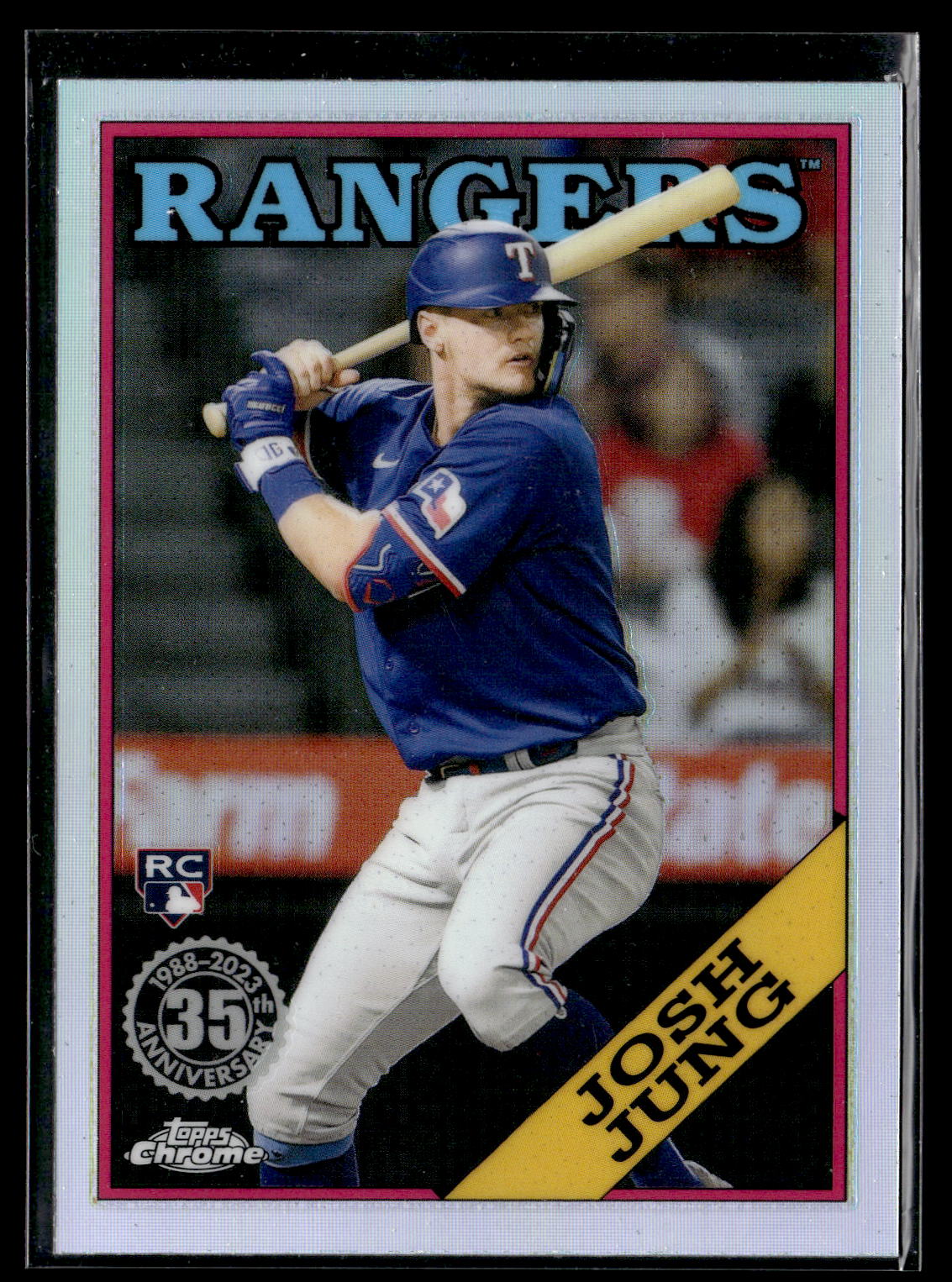 2023 Topps Chrome #88BC-15 Josh Jung 1988 Topps Baseball 35th Anniversary
