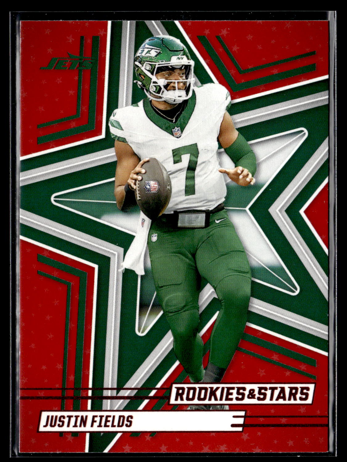 2025 Panini Rookies & Stars #35 Justin Fields Red