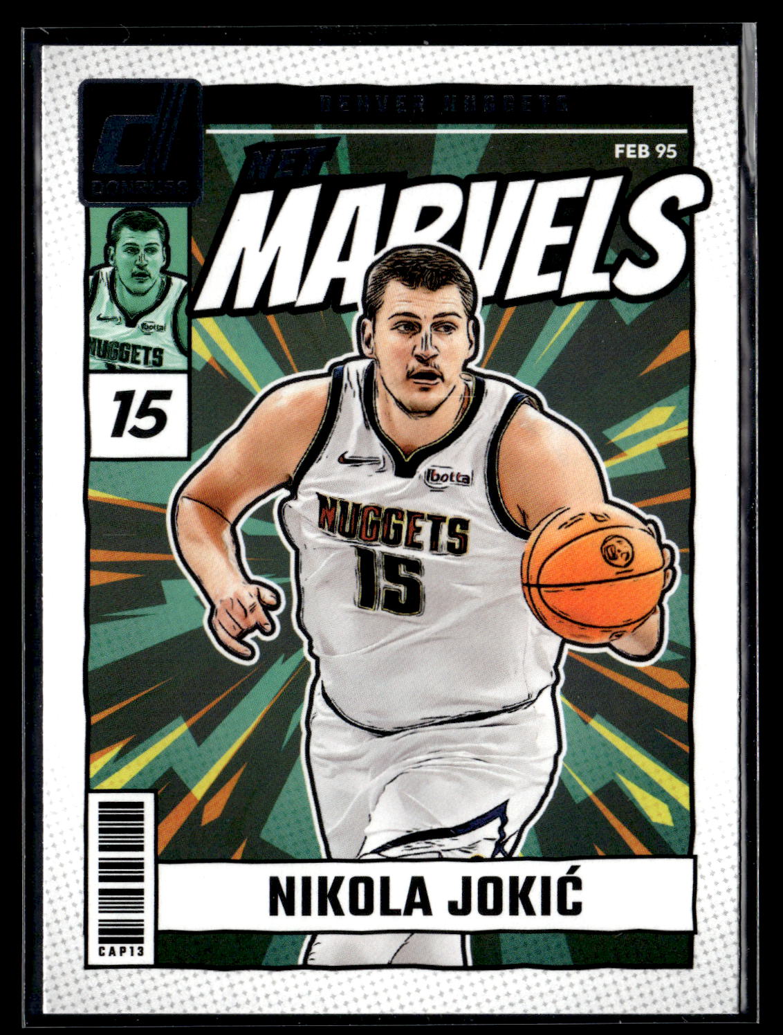 2024-25 Donruss #2 Nikola Jokic Net Marvels Press Proof