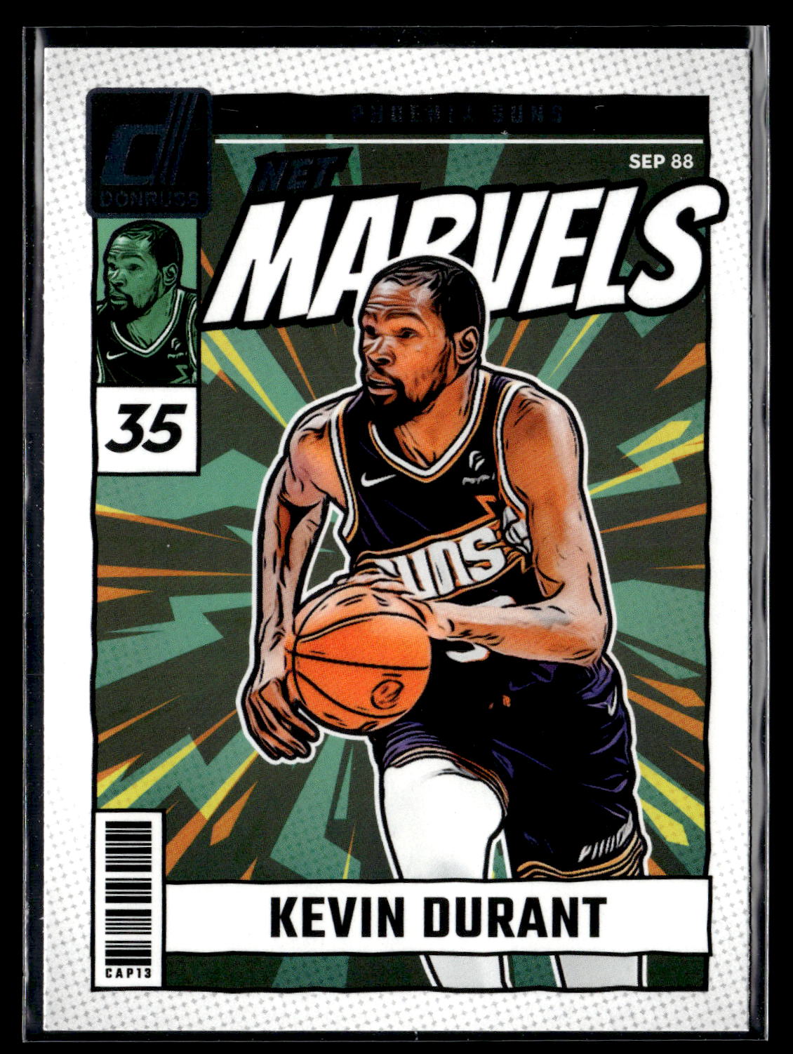 2024-25 Donruss #22 Kevin Durant Net Marvels Press Proof