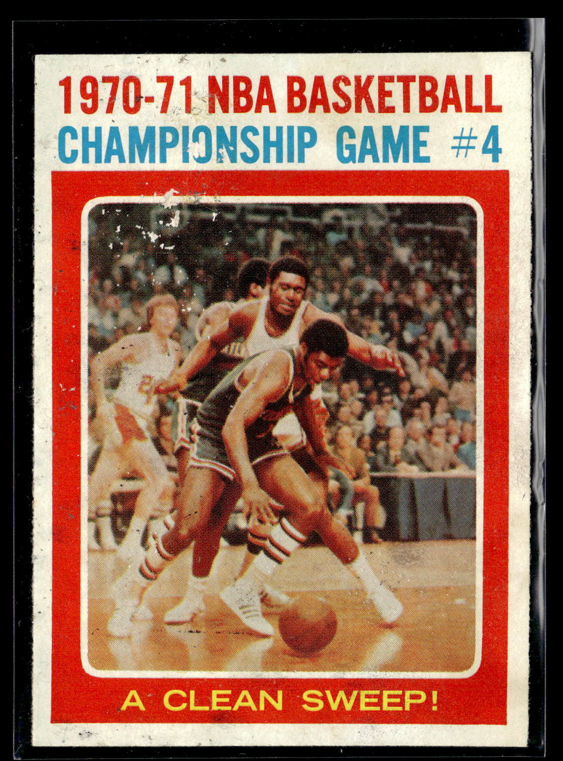 1971-72 Topps #136 NBA Playoffs Game