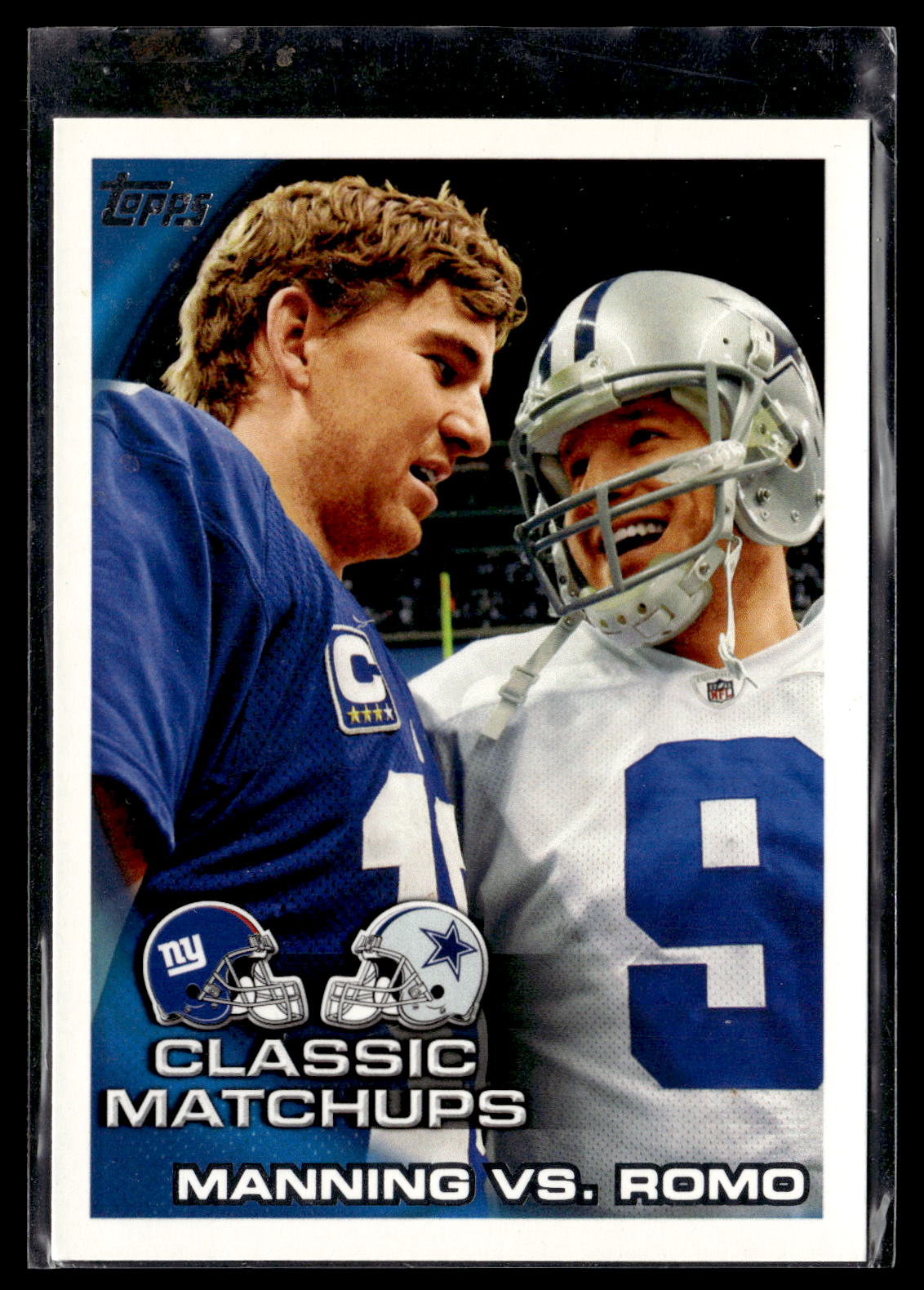 2010 Topps #226 Manning vs. Romo