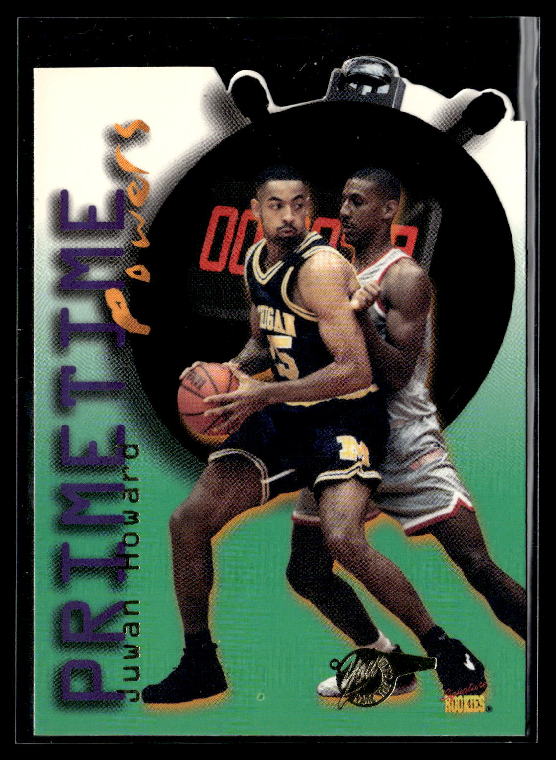 1996 Signature Rookies Premier #PT7 Juwan Howard Primetime Powers