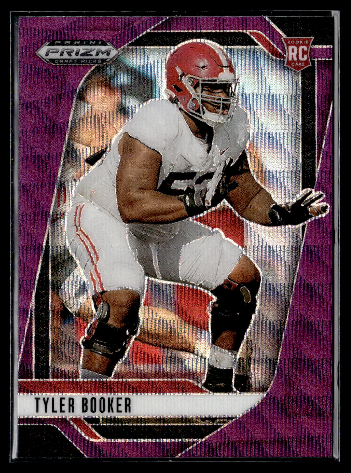 2025 Panini Prizm Draft Picks #140 Tyler Booker Prizms Purple Wave