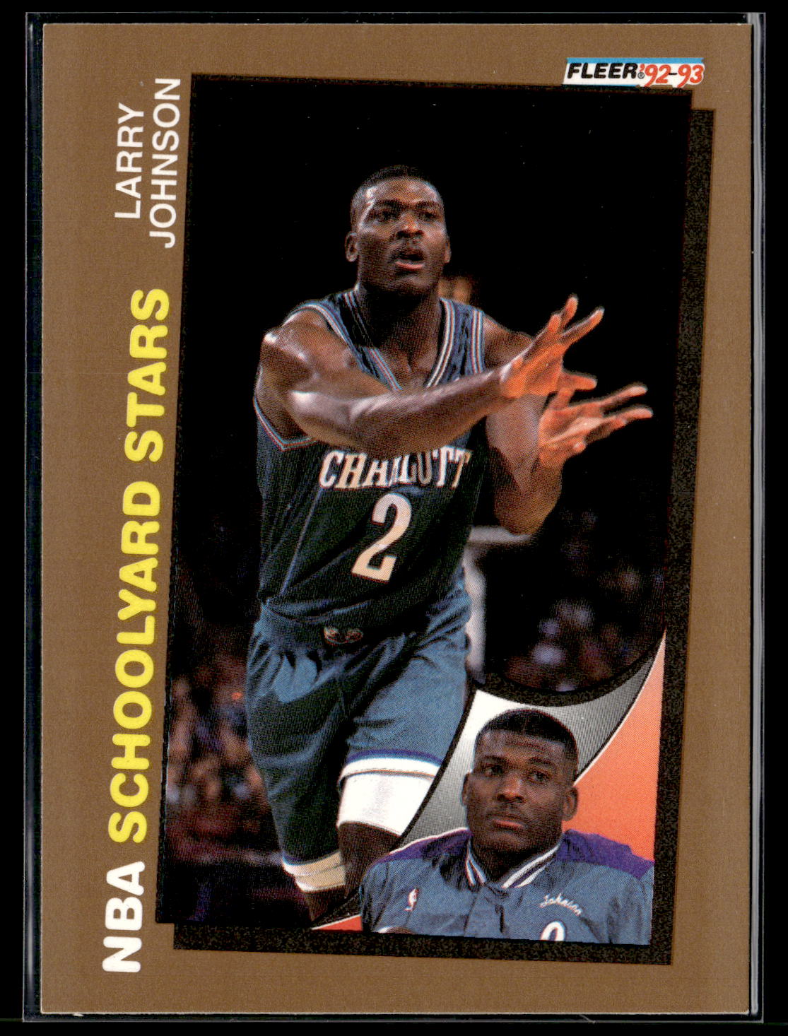 1992-93 Fleer #259 Larry Johnson