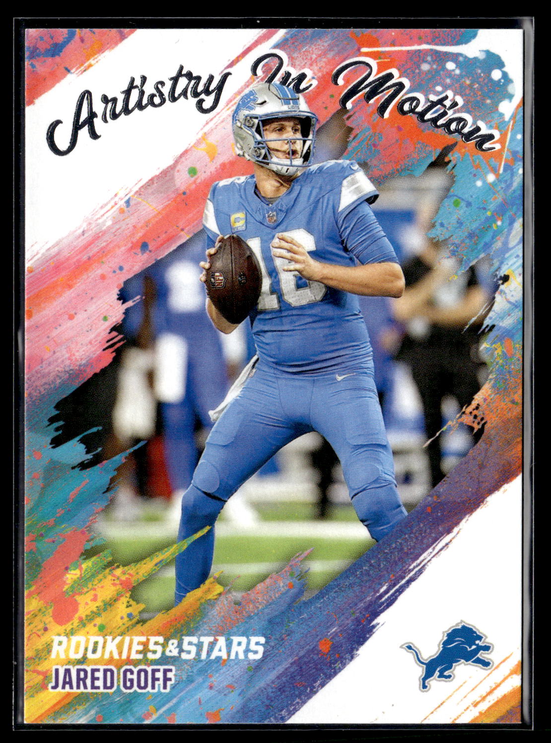 2025 Panini Rookies & Stars #6 Jared Goff Artistry in Motion