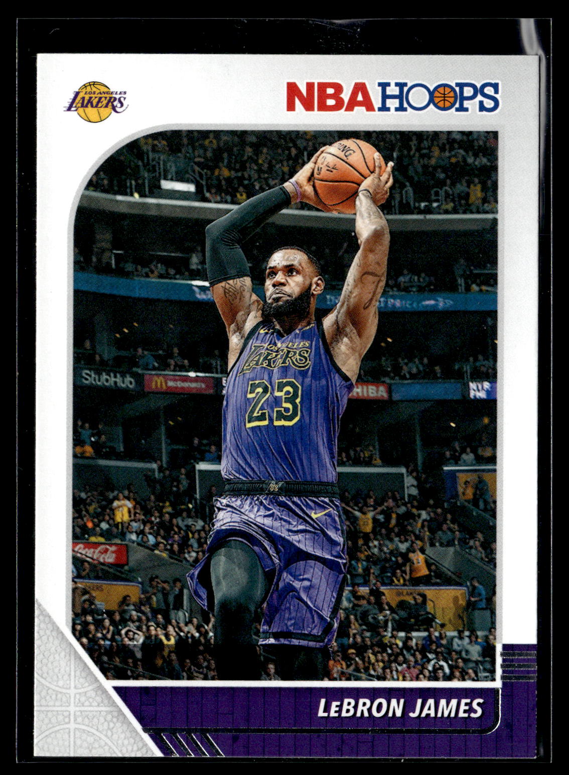 2019-20 Hoops #87 LeBron James
