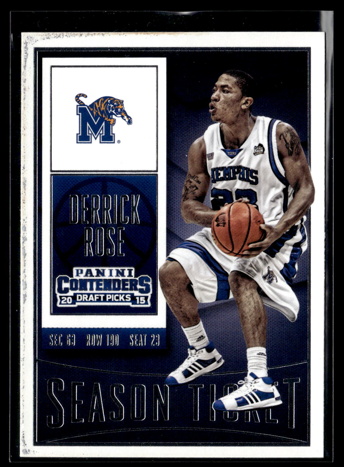 2015 Panini Contenders Draft Picks #28 Derrick Rose