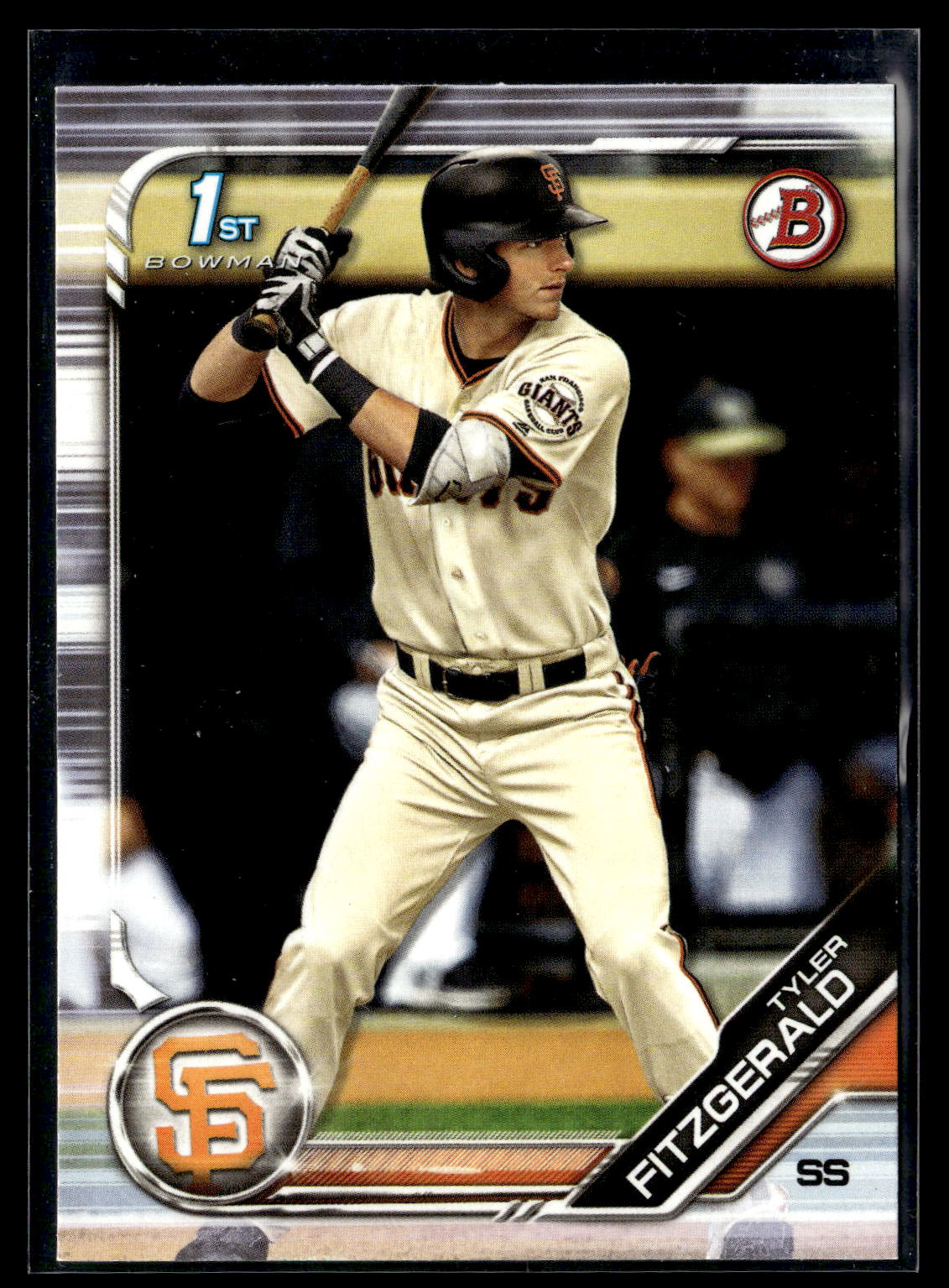 2019 Bowman Draft #BD-152 Tyler Fitzgerald