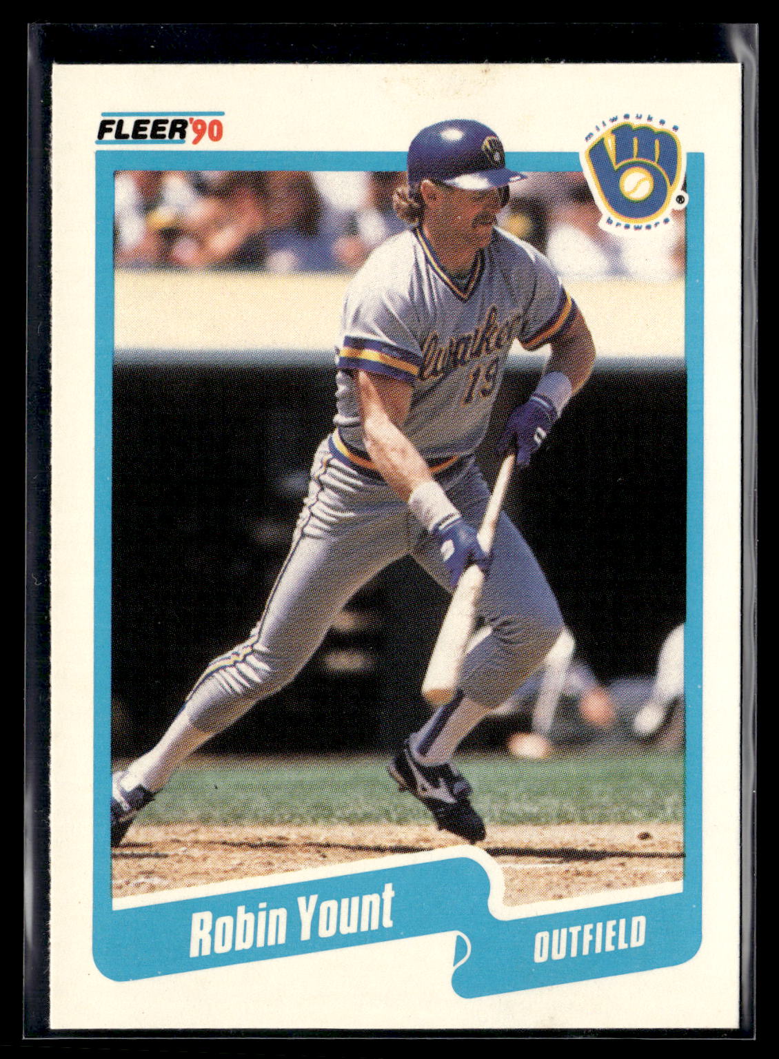 1990 Fleer #340 Robin Yount