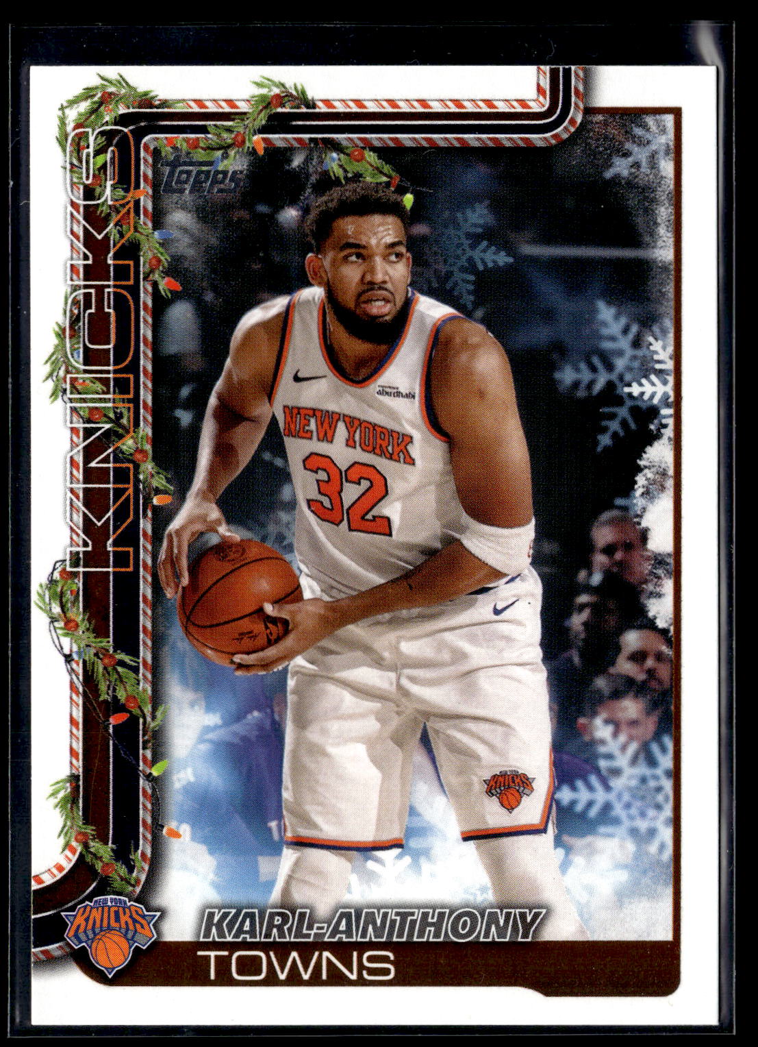 2025-26 Topps Holiday #H16 Karl-Anthony Towns