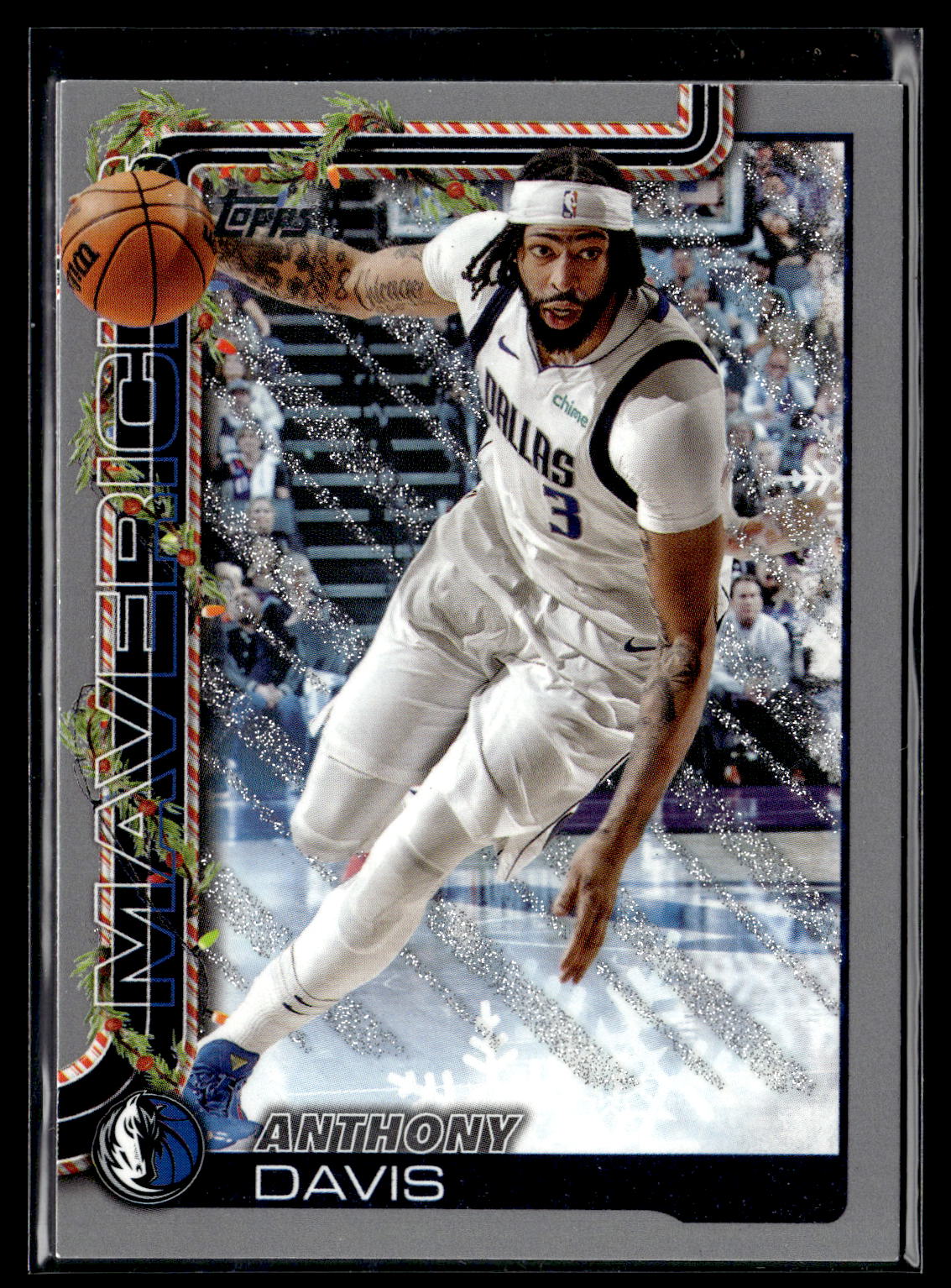 2025-26 Topps Holiday #H136 Anthony Davis Glitter Holiday