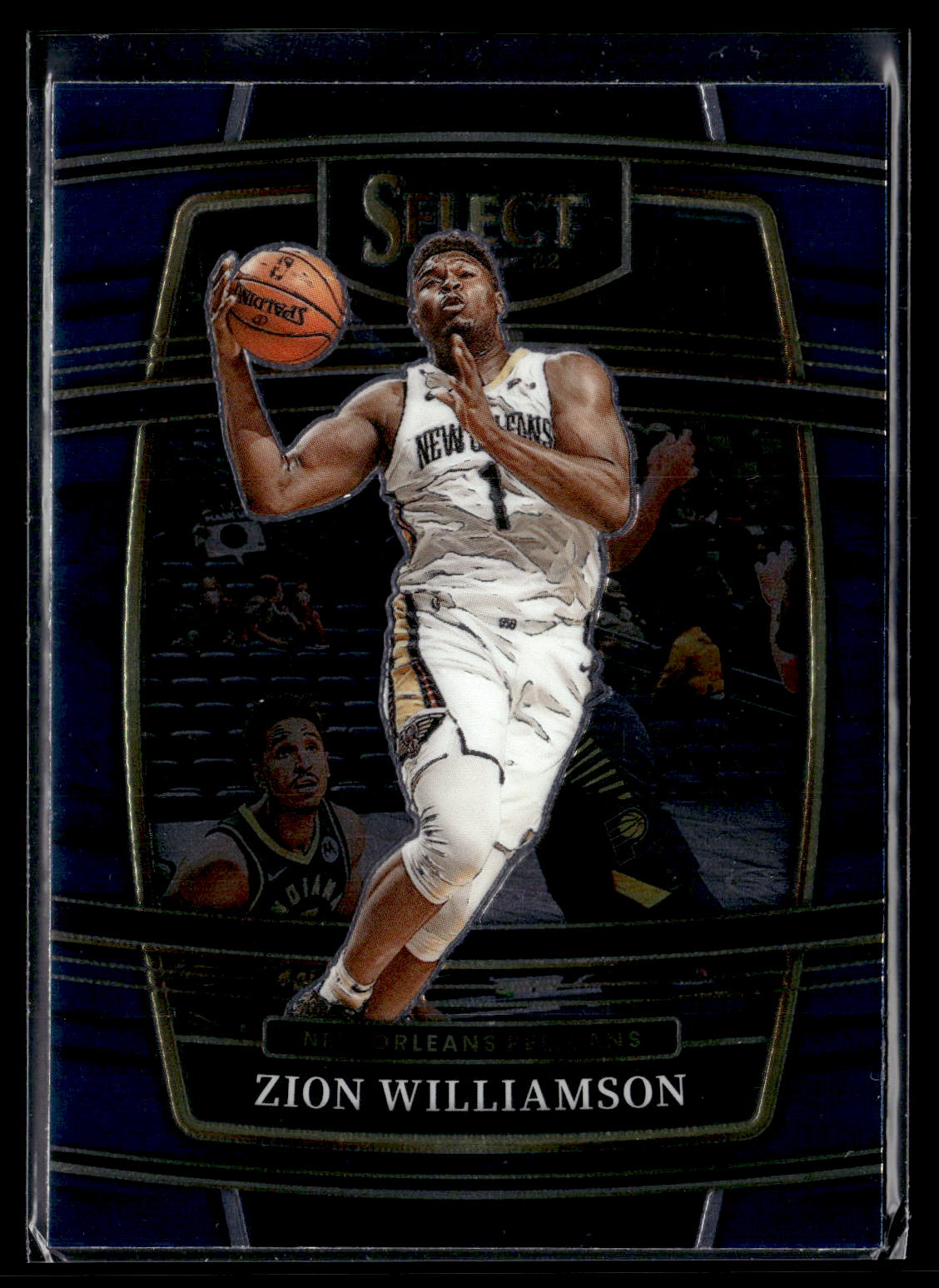 2021-22 Panini Select #96 Zion Williamson Blue (Retail Base)
