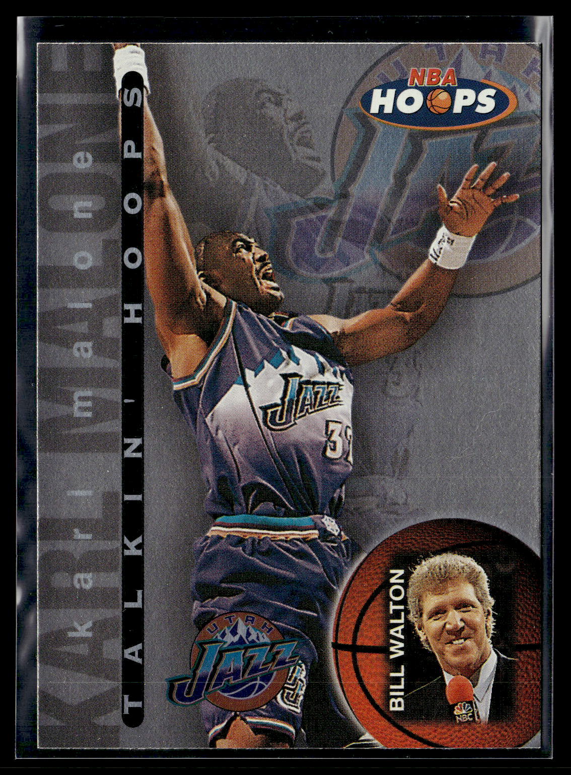 1997-98 Hoops #27 Karl Malone Talkin' Hoops