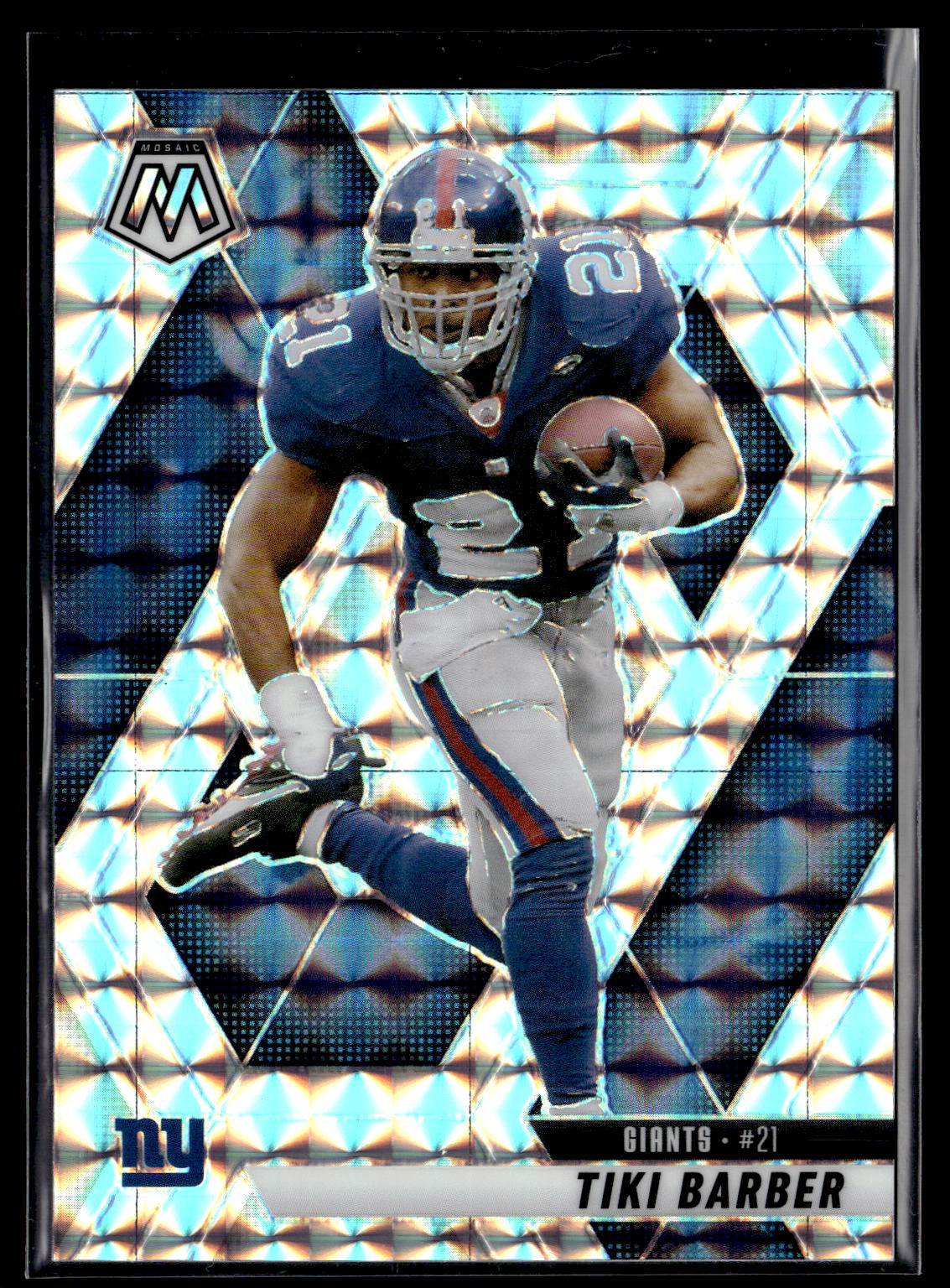 2025 Panini Mosaic #12 Tiki Barber Mosaic