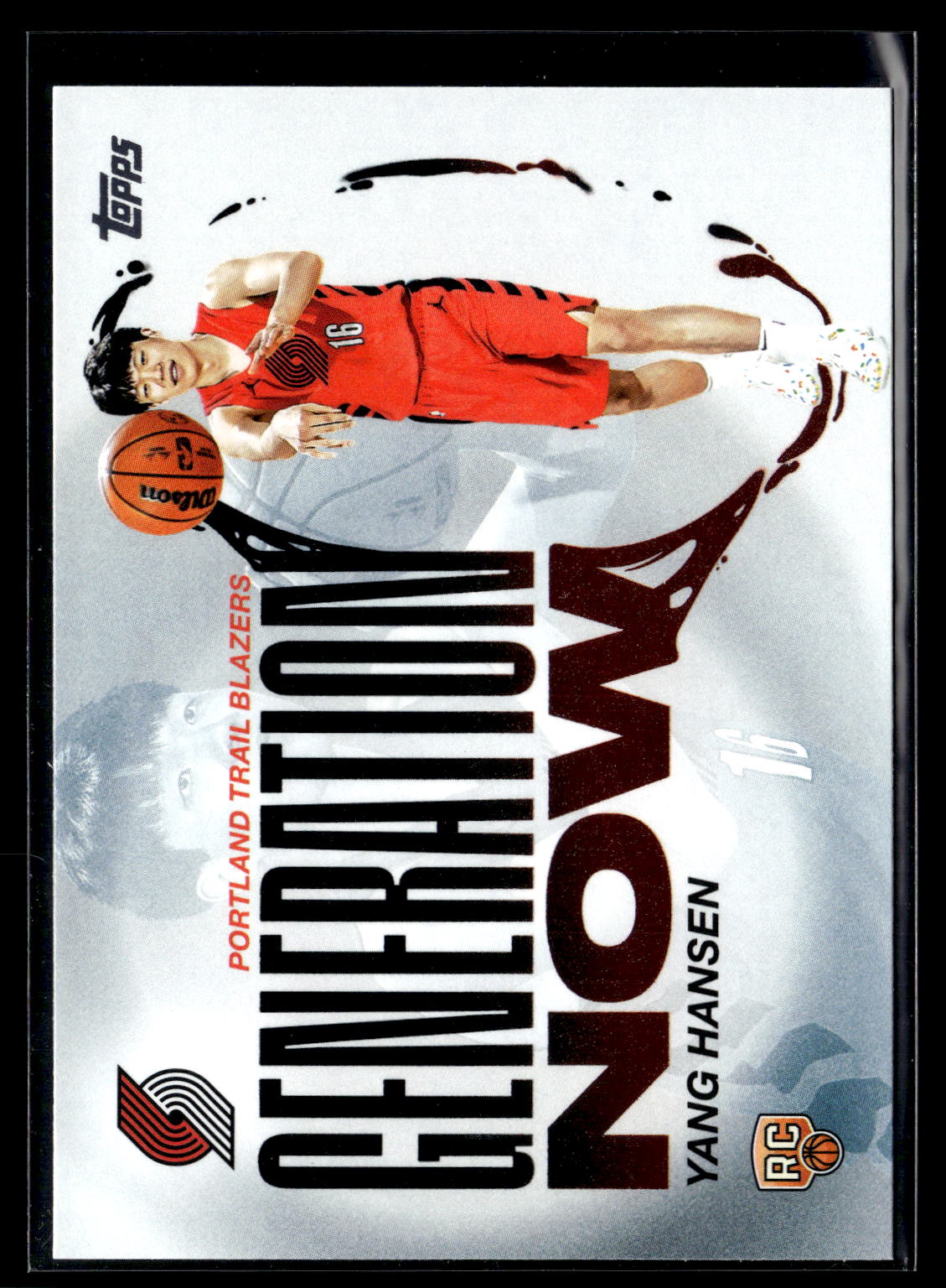 2025-26 Topps #GN-16 Yang Hansen Generation Now