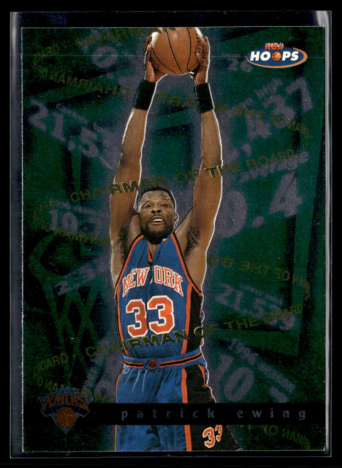 1997-98 Hoops #4 CB Patrick Ewing Chairman of the Boards