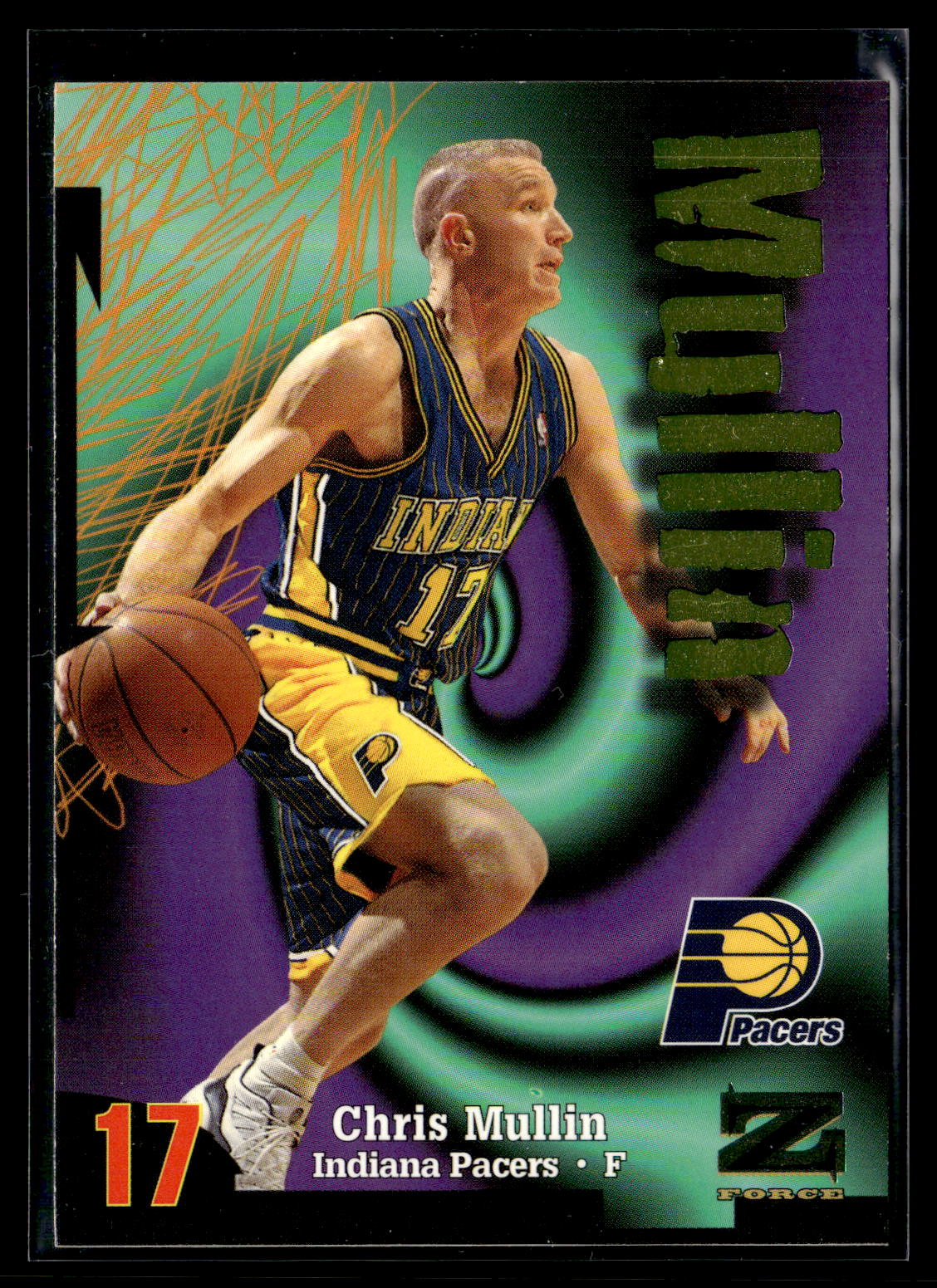 1997-98 SkyBox Z-Force #187 Chris Mullin