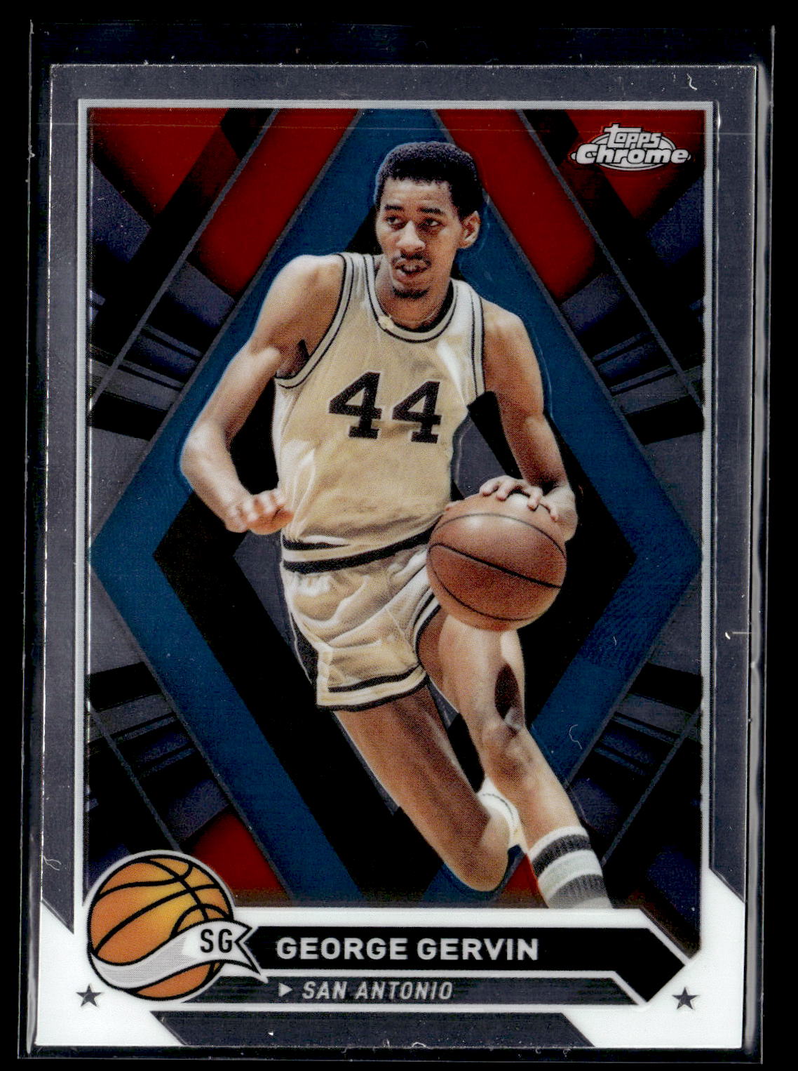 2023-24 Topps Chrome #75 George Gervin