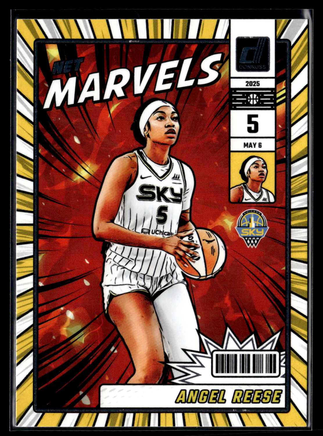2025 Donruss WNBA #20 Angel Reese Net Marvels