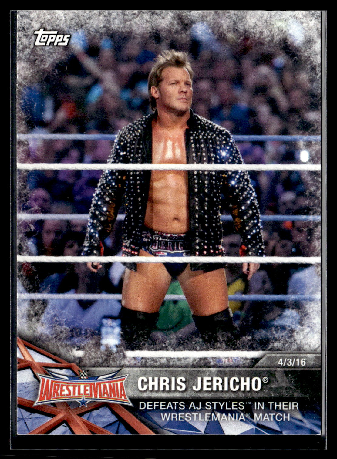 2017 Topps WWE Road To Wrestlemania #57 Chris Jericho